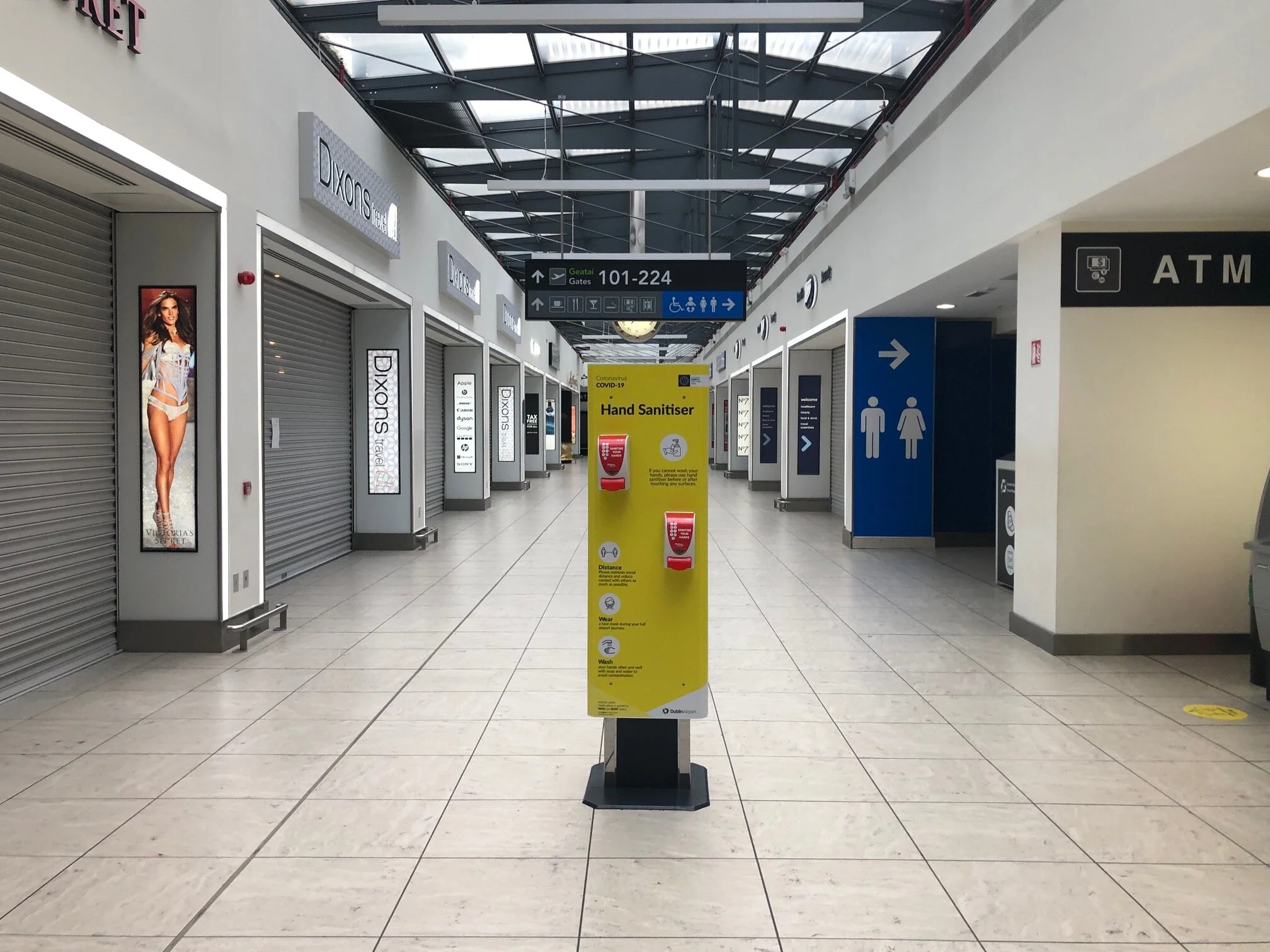 T1 &amp; T2 Connect Sanitiser Stations  