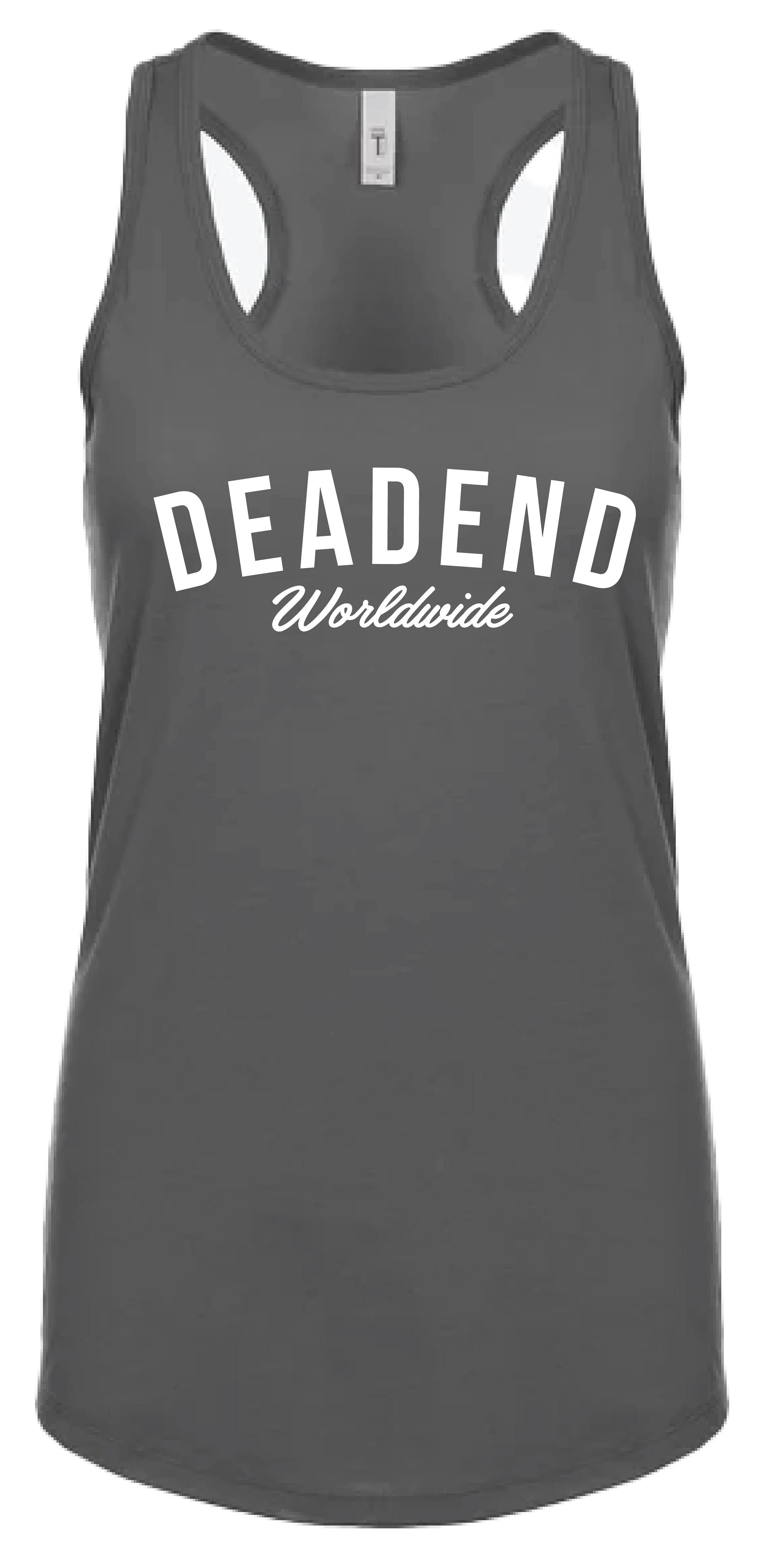 Ladies - Deadend Plain Logo - Grey