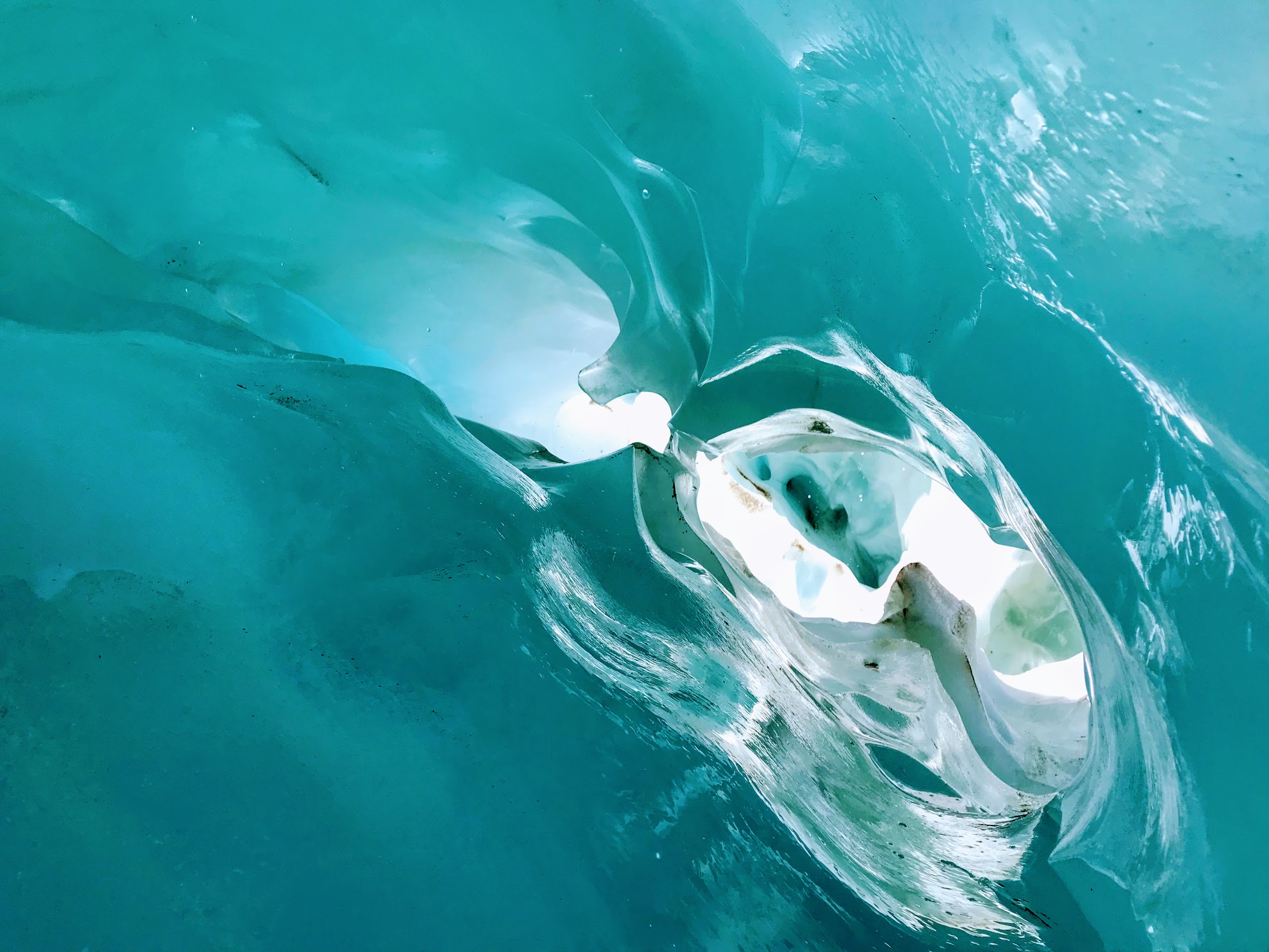  Inside a glacier, NZ 
