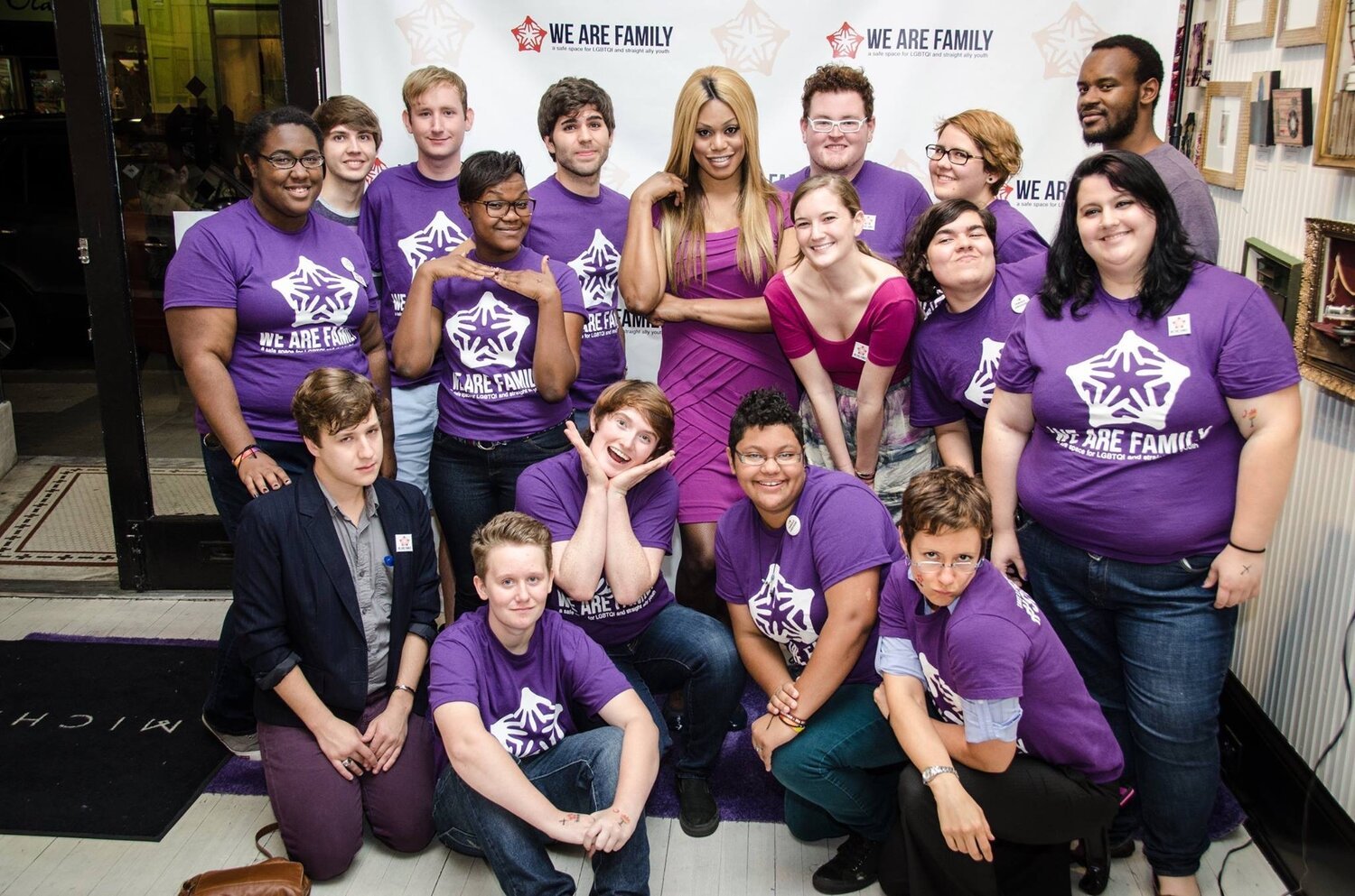WAF youth with Laverne Cox 