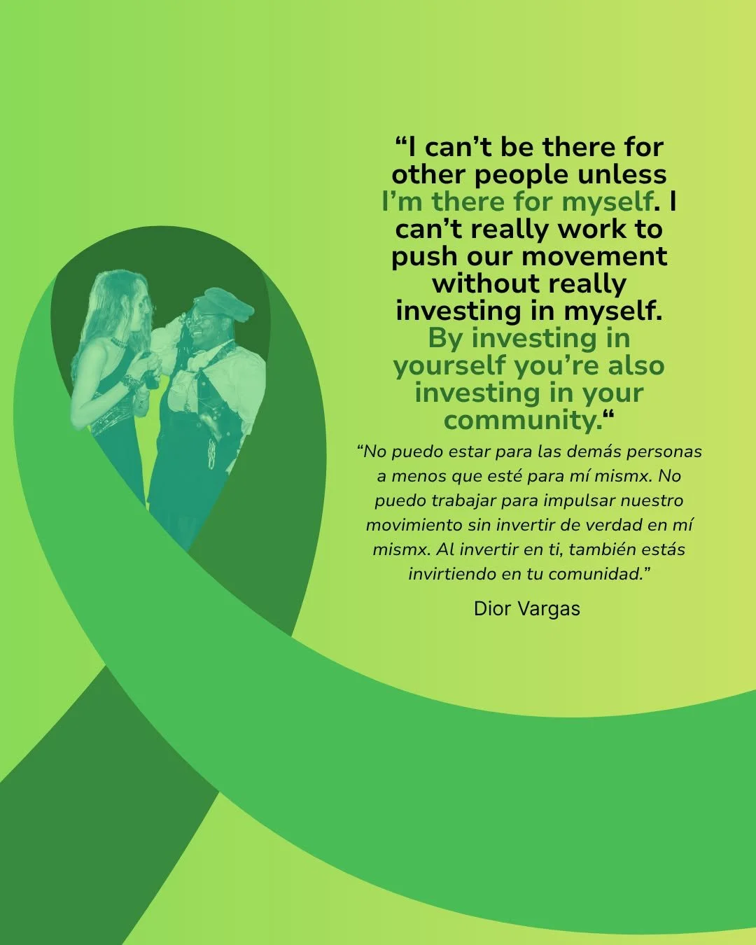 Your mental health is part of your wellness. Treat it that way.

This World Mental Health Day, We Are Family encourages you to take one small action for yourself. Turn off the noise, take a breath, or finally reach out for support.

You are loved, yo