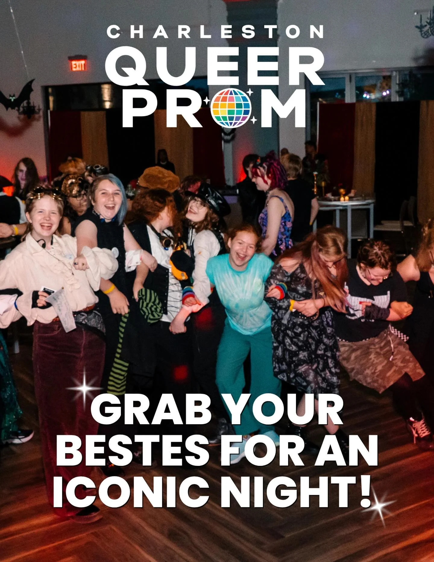 Respectfully, no other prom is doing it like this. So text the chat, make the plan, and we&rsquo;ll see yall at queer youth prom 🪩✨

#CHSQueerProm #QueerJoy #ChosenFamily #PromButMakeItQueer #SlayAllNight