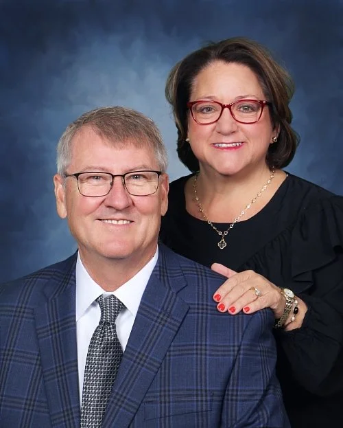 Shannan Morgan with her husband, Glenn Morgan