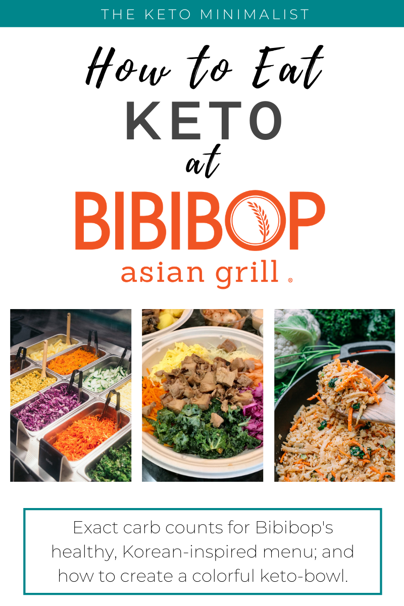 How To Eat Keto At Bibibop Asian Grill The Keto Minimalist