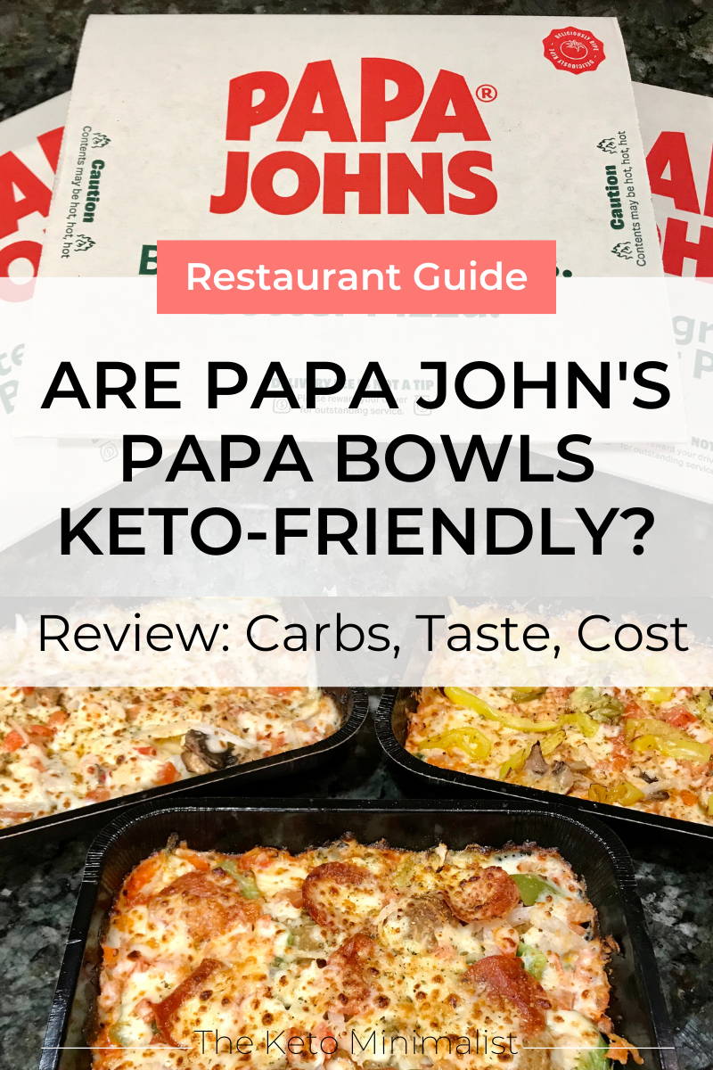 See Papa Johns new pizza bowls: Just toppings, no crust