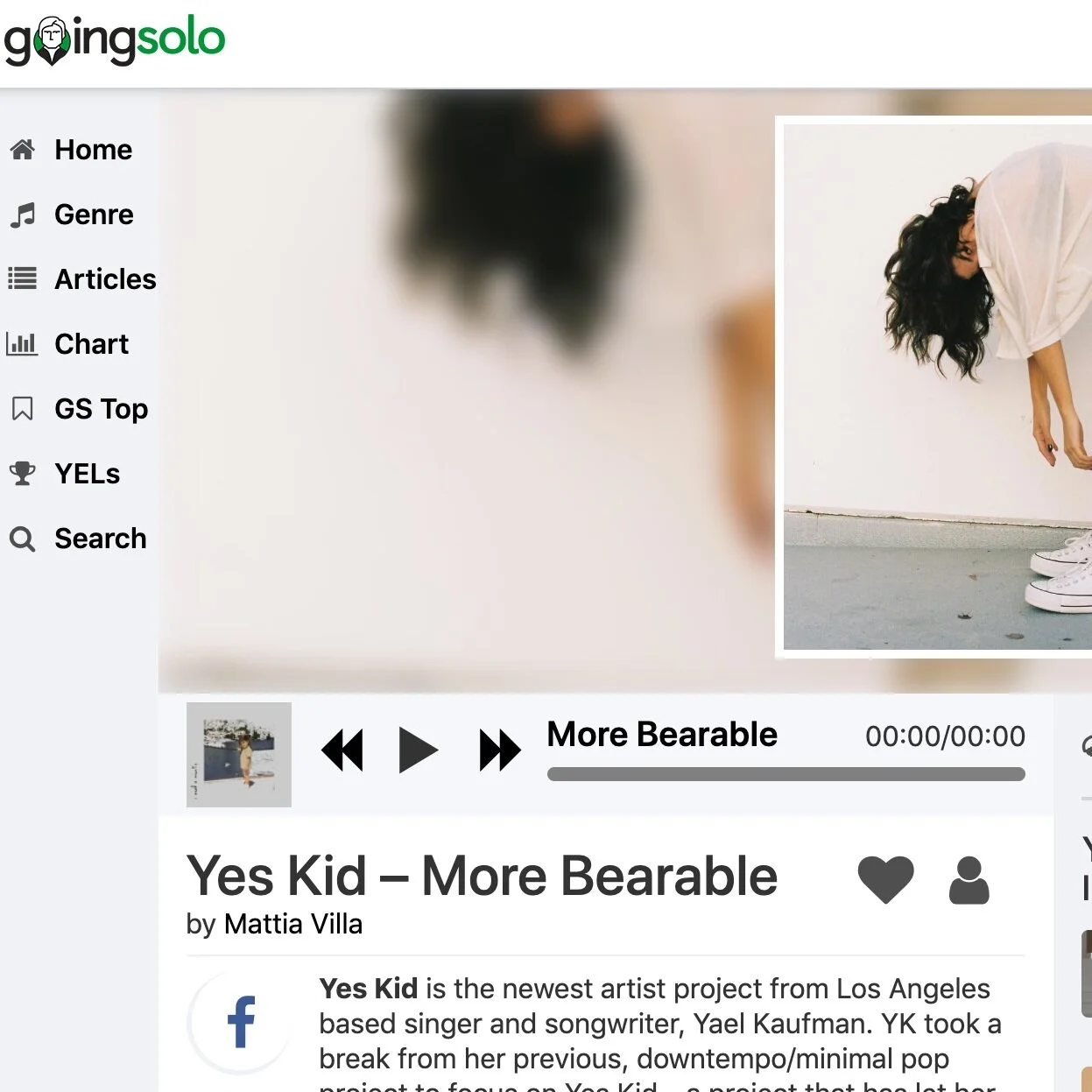 Going Solo - More Bearable