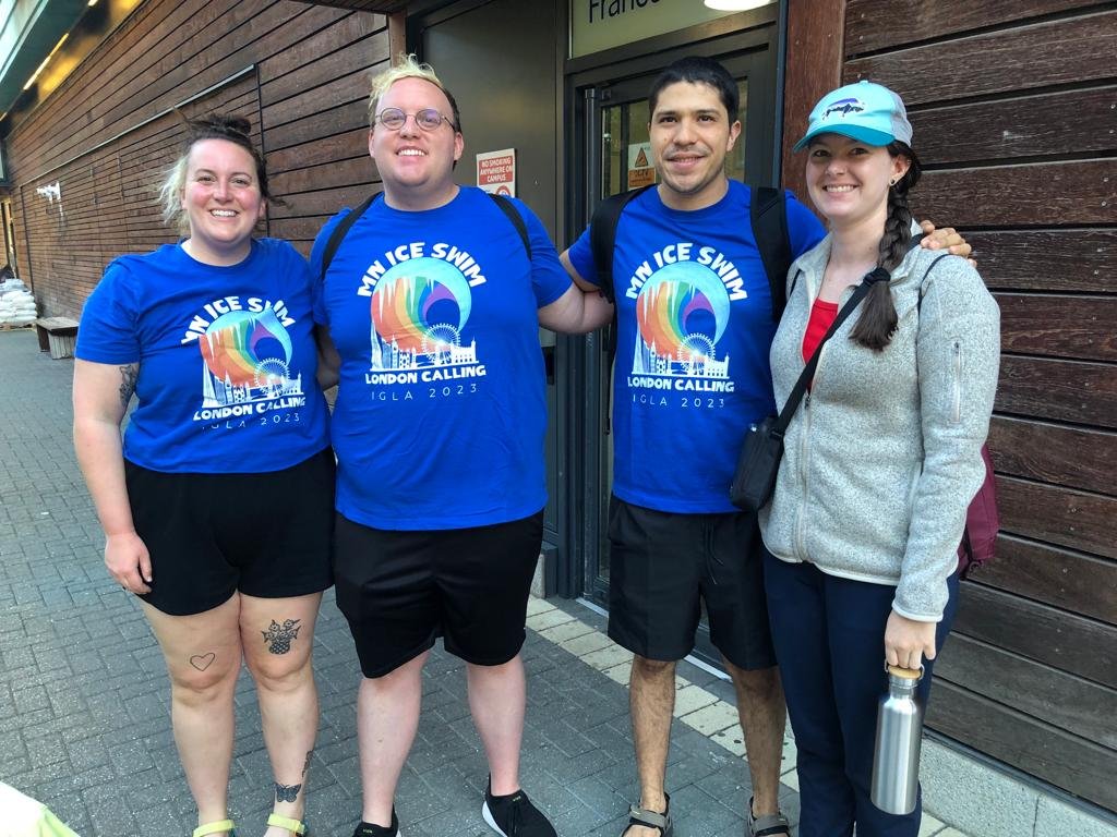 Four club members at IGLA London 2023