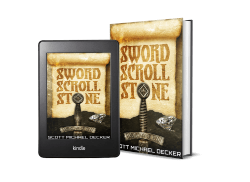 Sword Scroll Stone