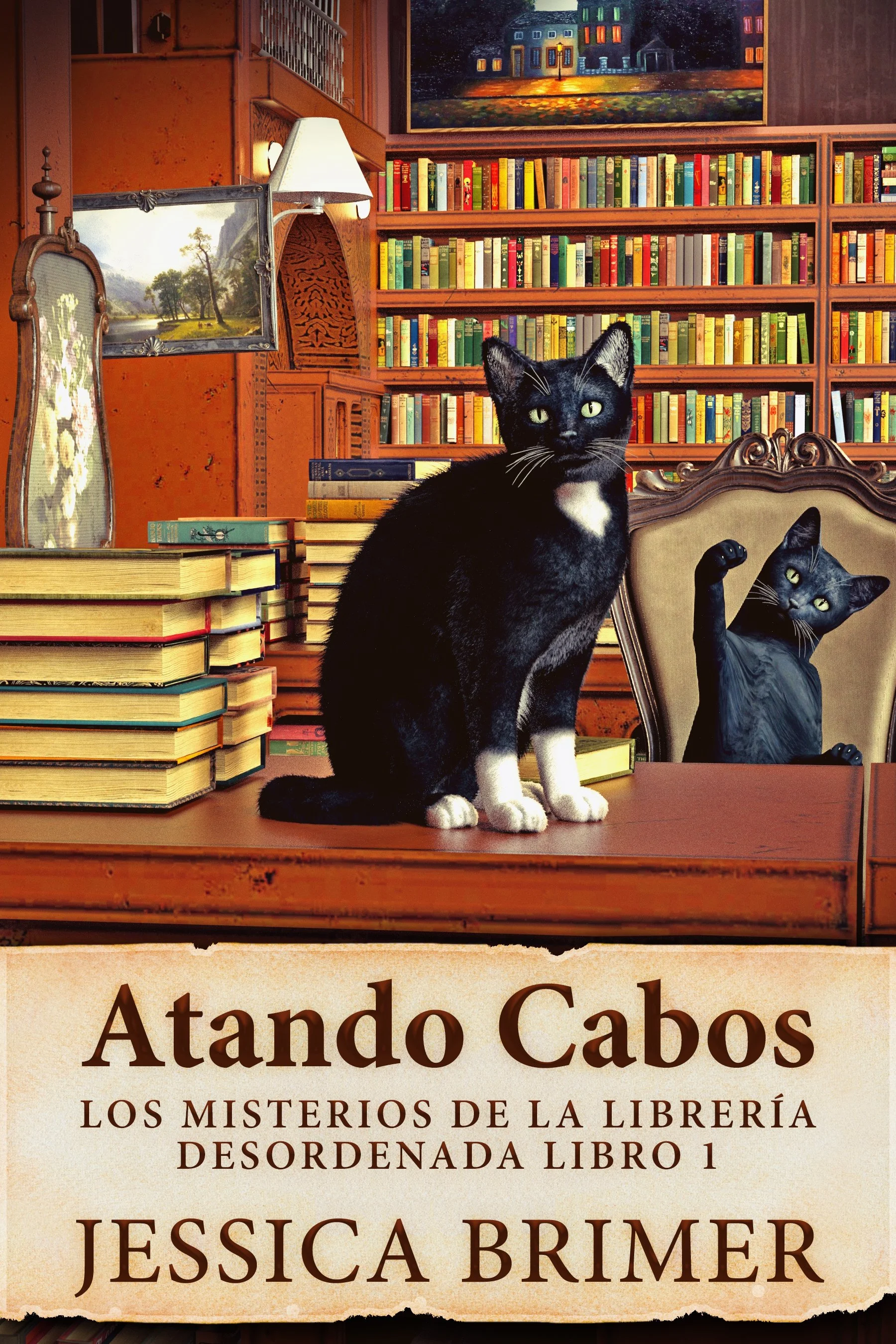 Atando Cabos (Los misterios de la librería desordenada Libro 1) - Jessica Brimer
