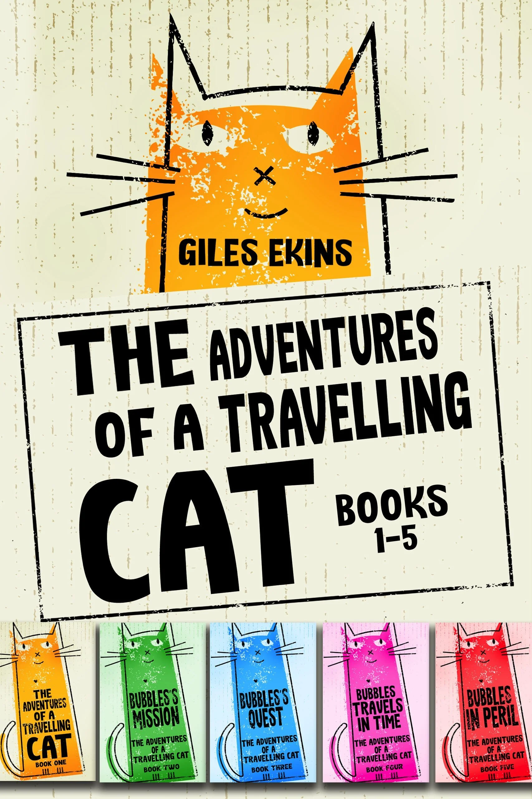 The Adventures Of A Travelling Cat - Books 1-5