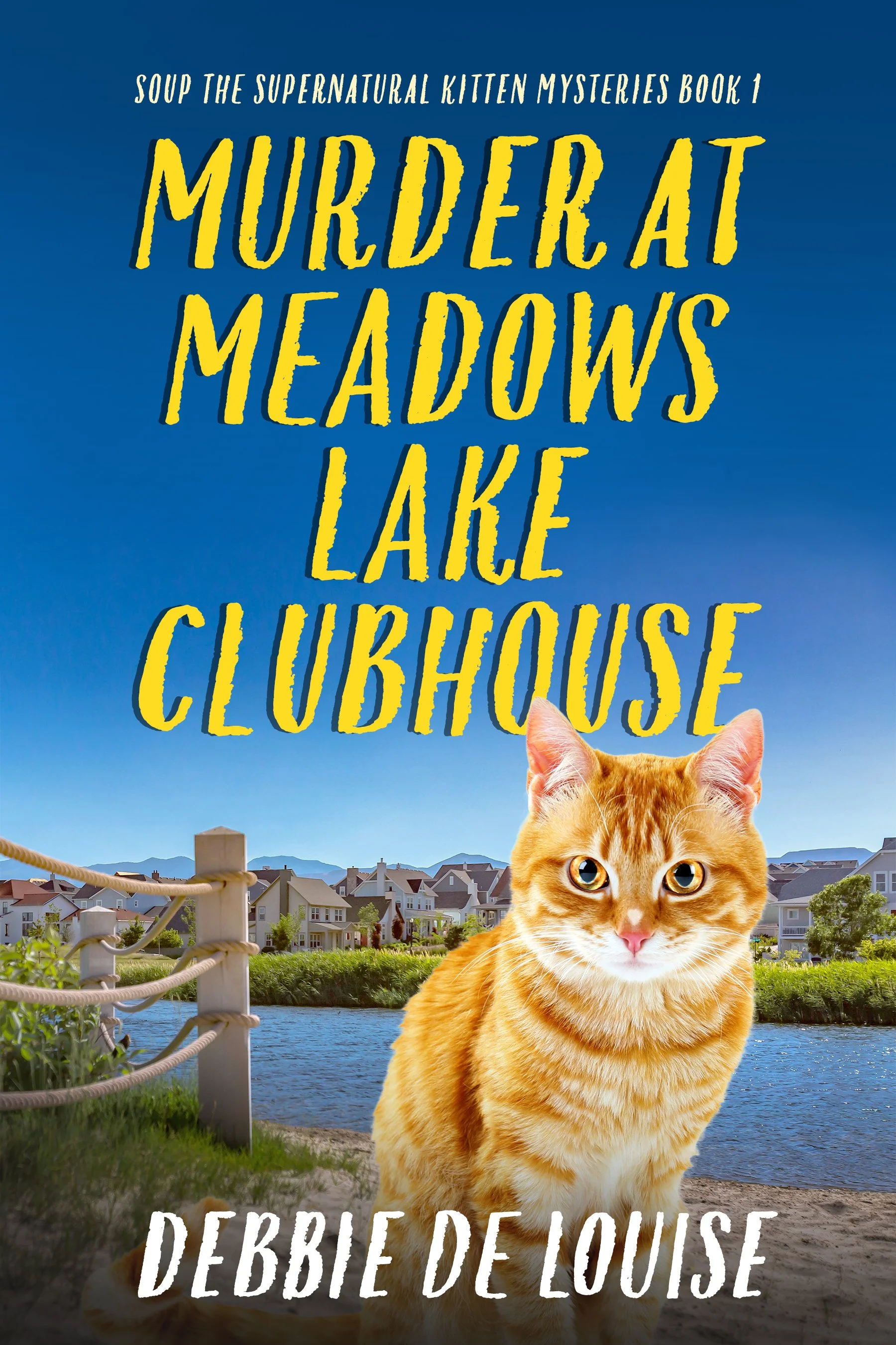 Murder at Meadows Lake Clubhouse (Soup the Supernatural Kitten Mysteries Book 1) 