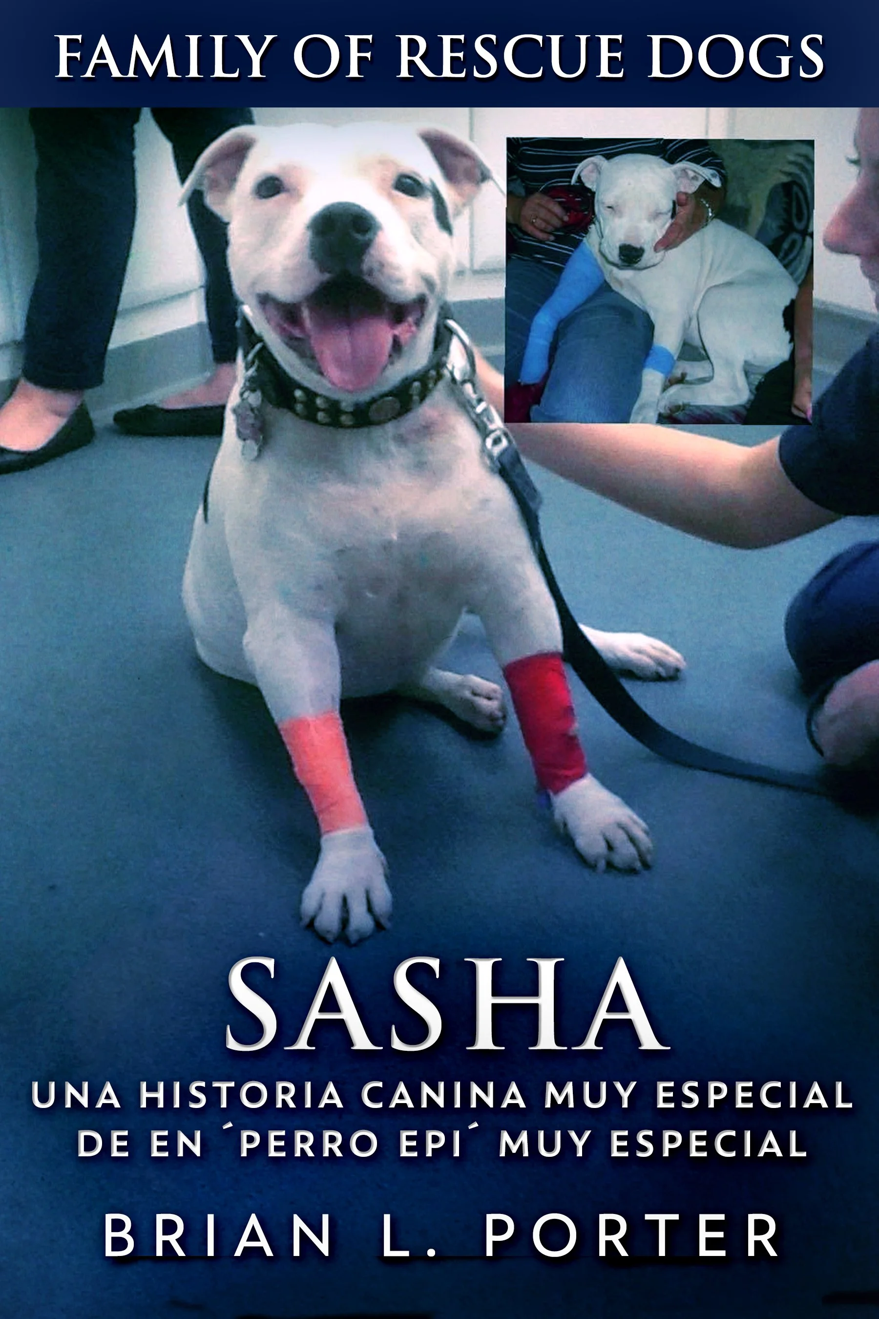 Sasha - Una Historia Canina Muy Especial de un 'Perro Epi' Muy Especial (Familia de Perros Rescatados Libro 1)