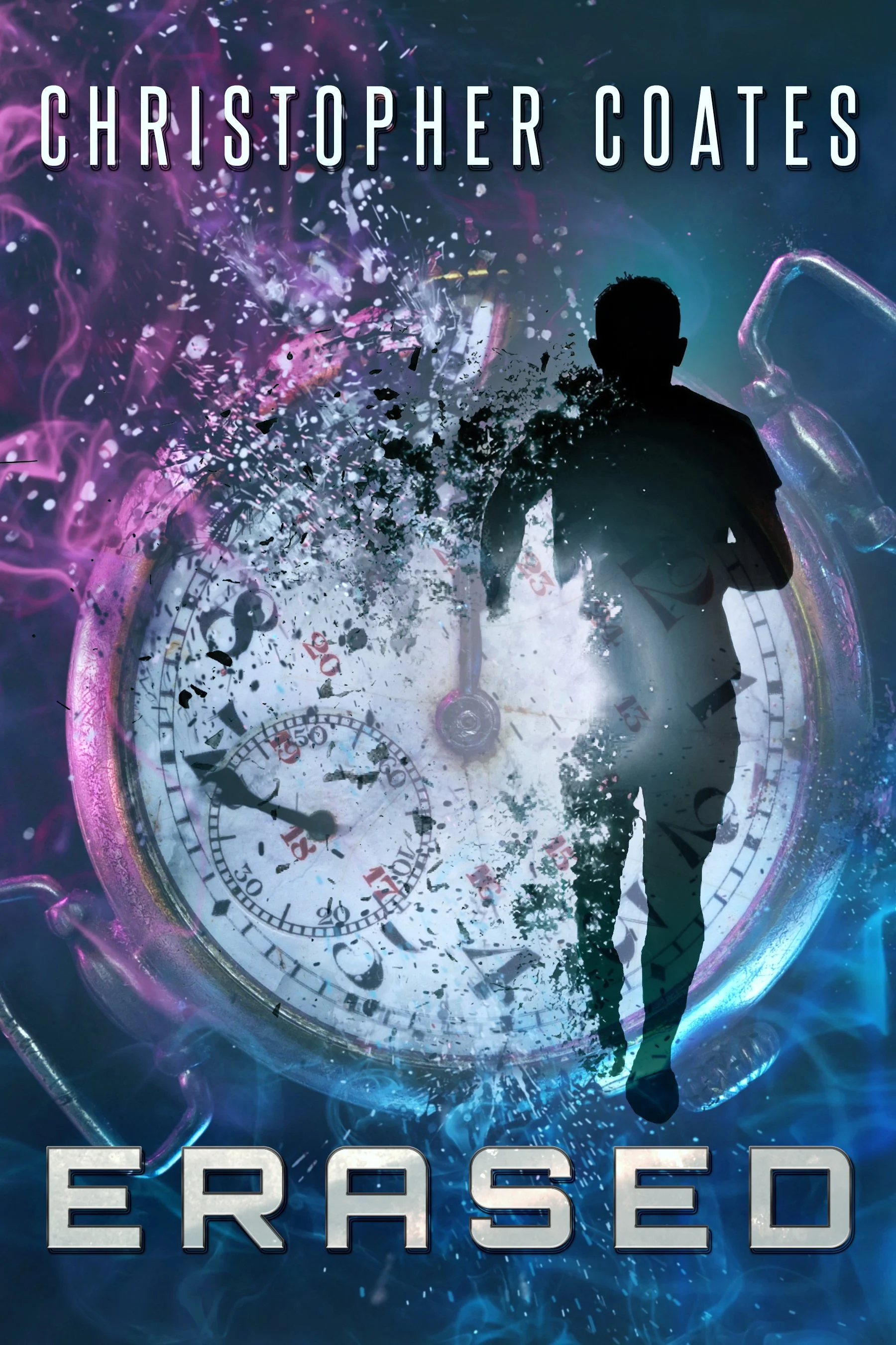 Erased by Christopher Coates - A Time Travel Sci-Fi Thriller