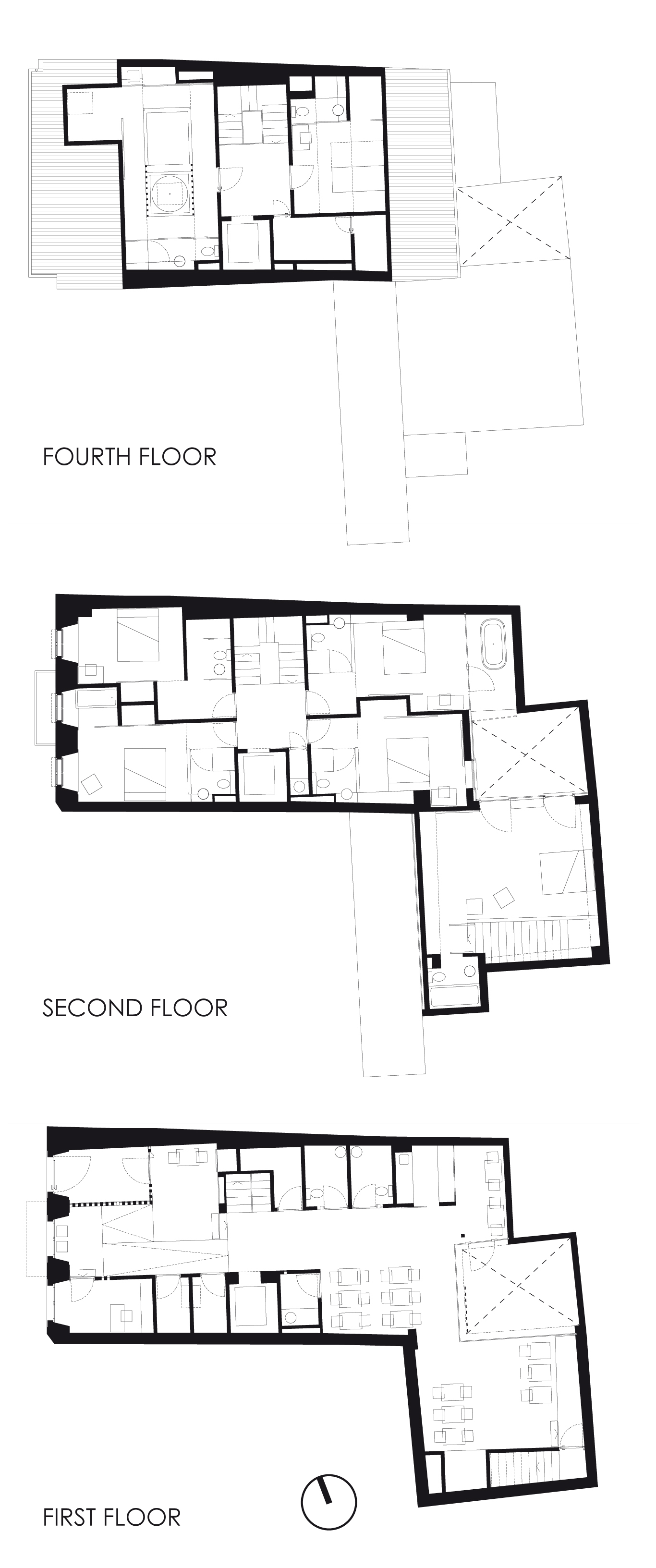 Floor plans.
