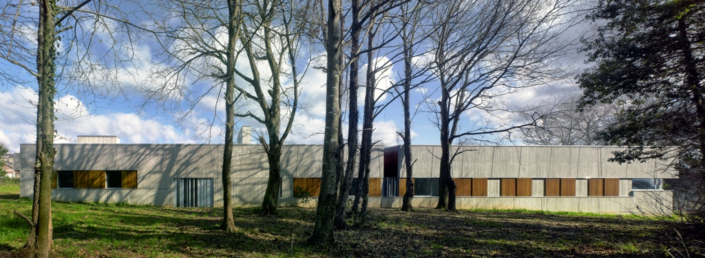 South elevation view.