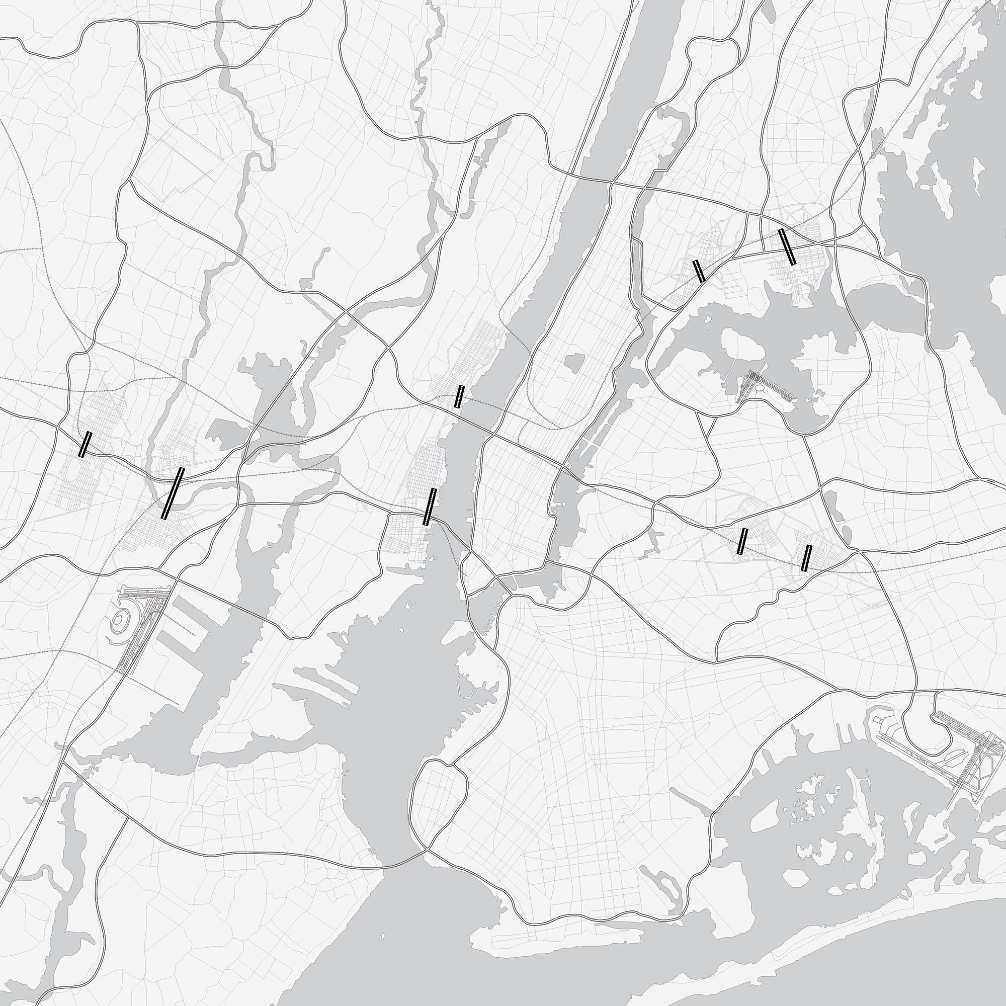 Learning cities are proposed along existing rail corridors, creating a network of educational nodes to serve the needs of a rapidly changing economy.