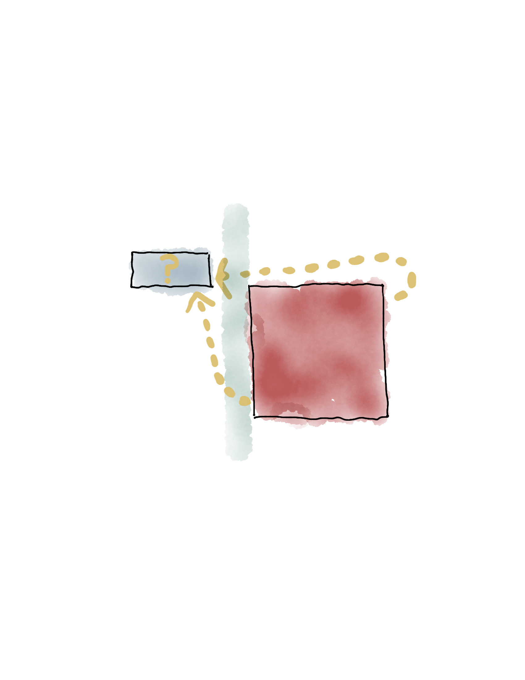 Concept sketch 1: searching for the essence.
