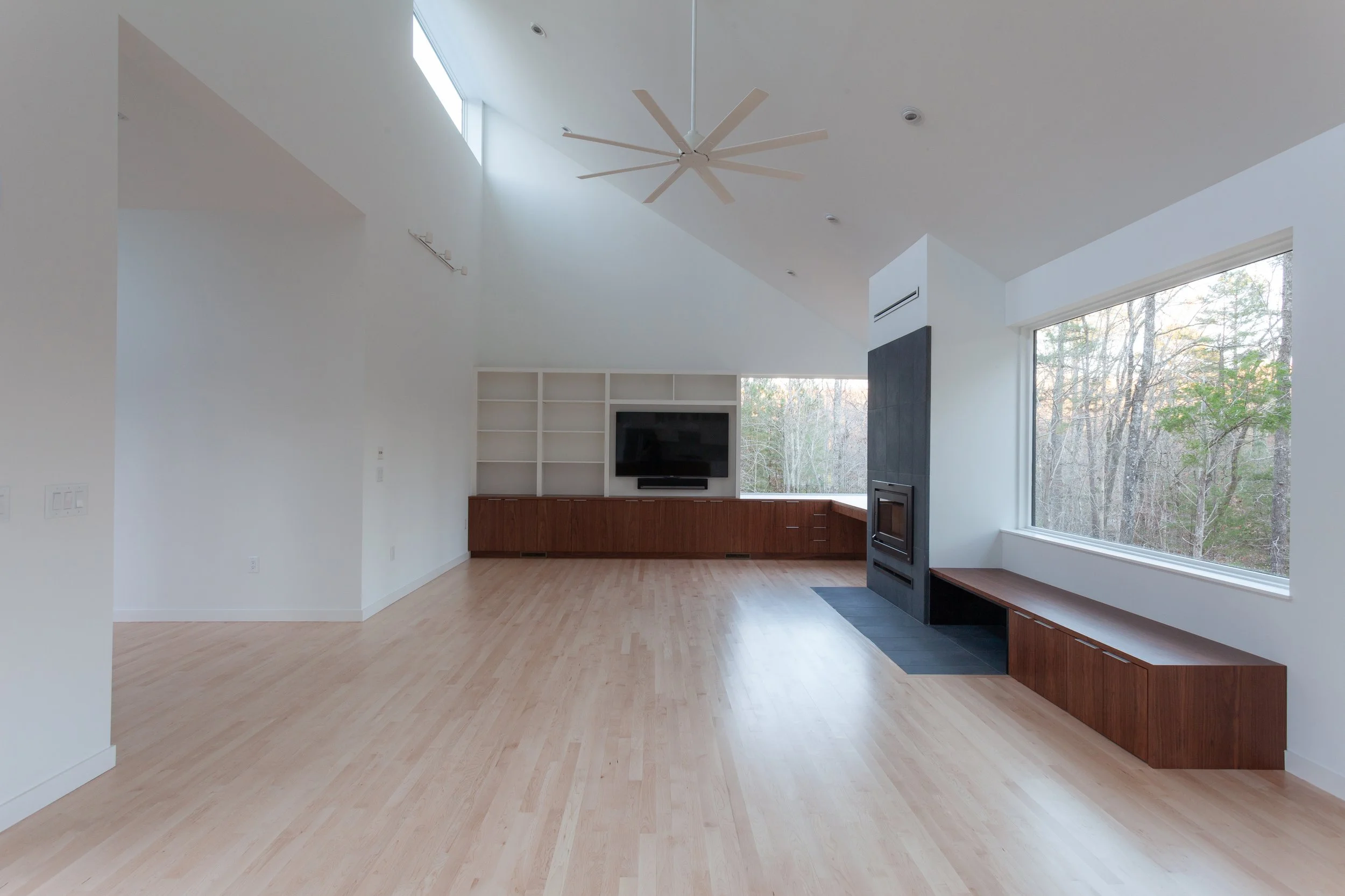  The Great Room, looking East at dawn 