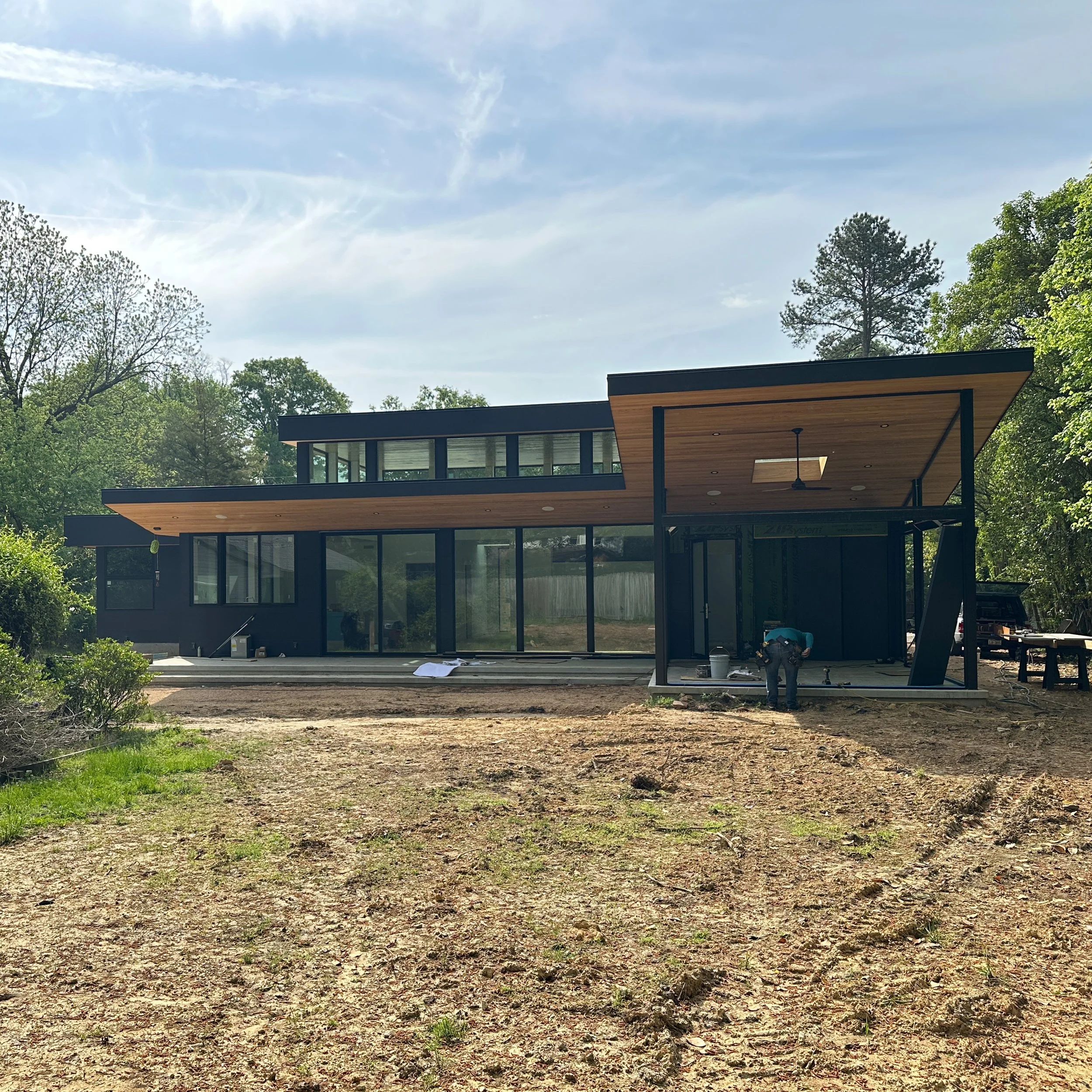 Construction progress