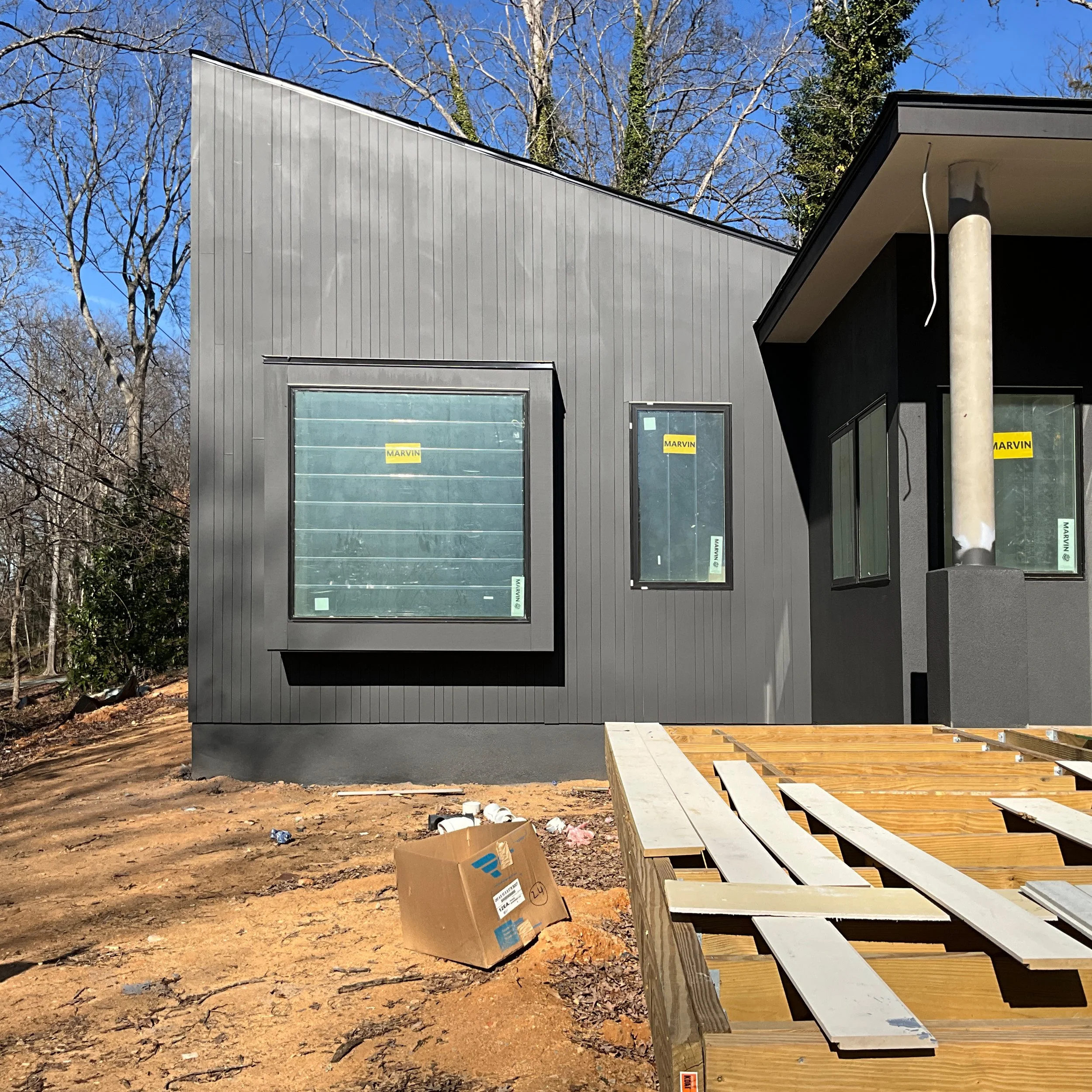 Construction progress