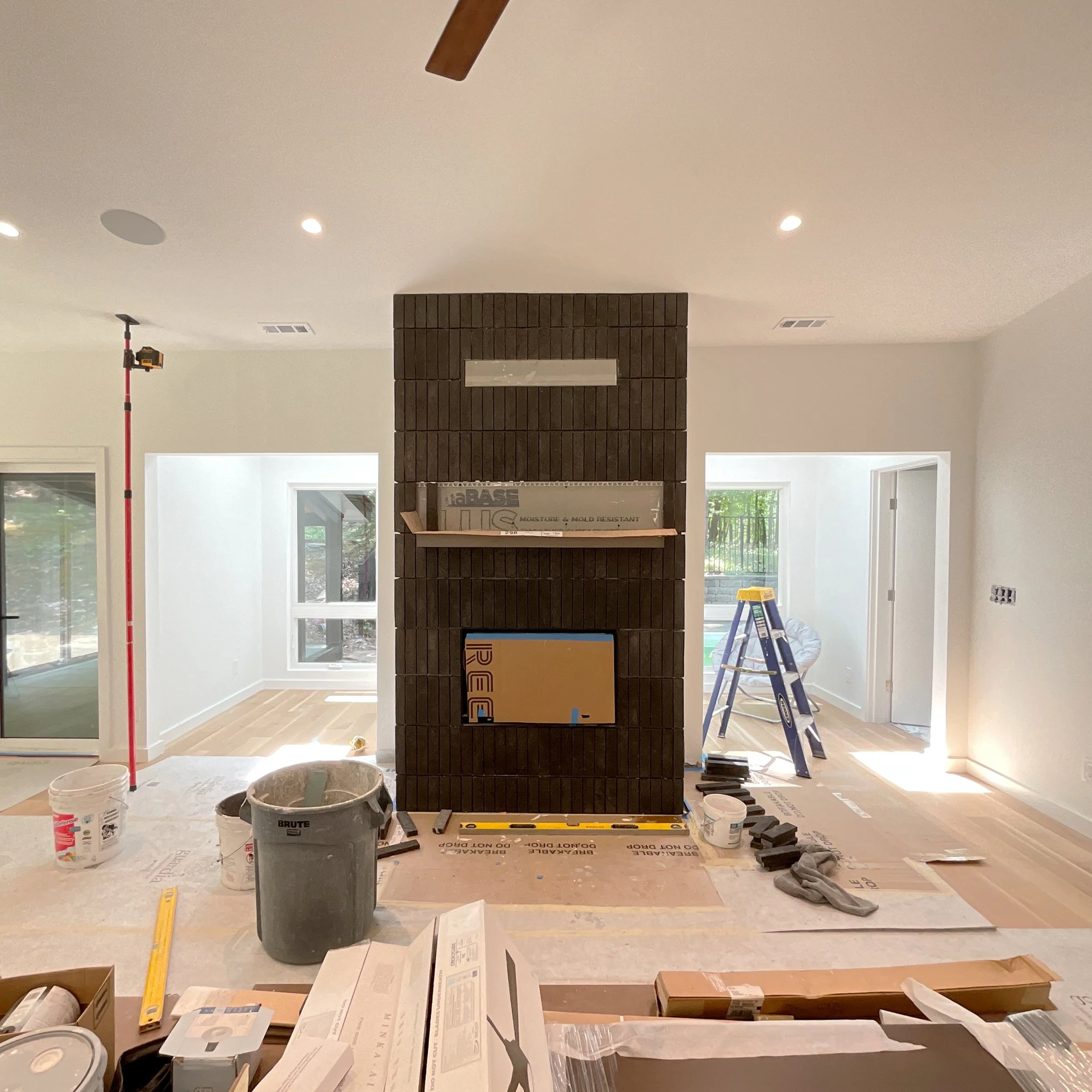 Construction progress