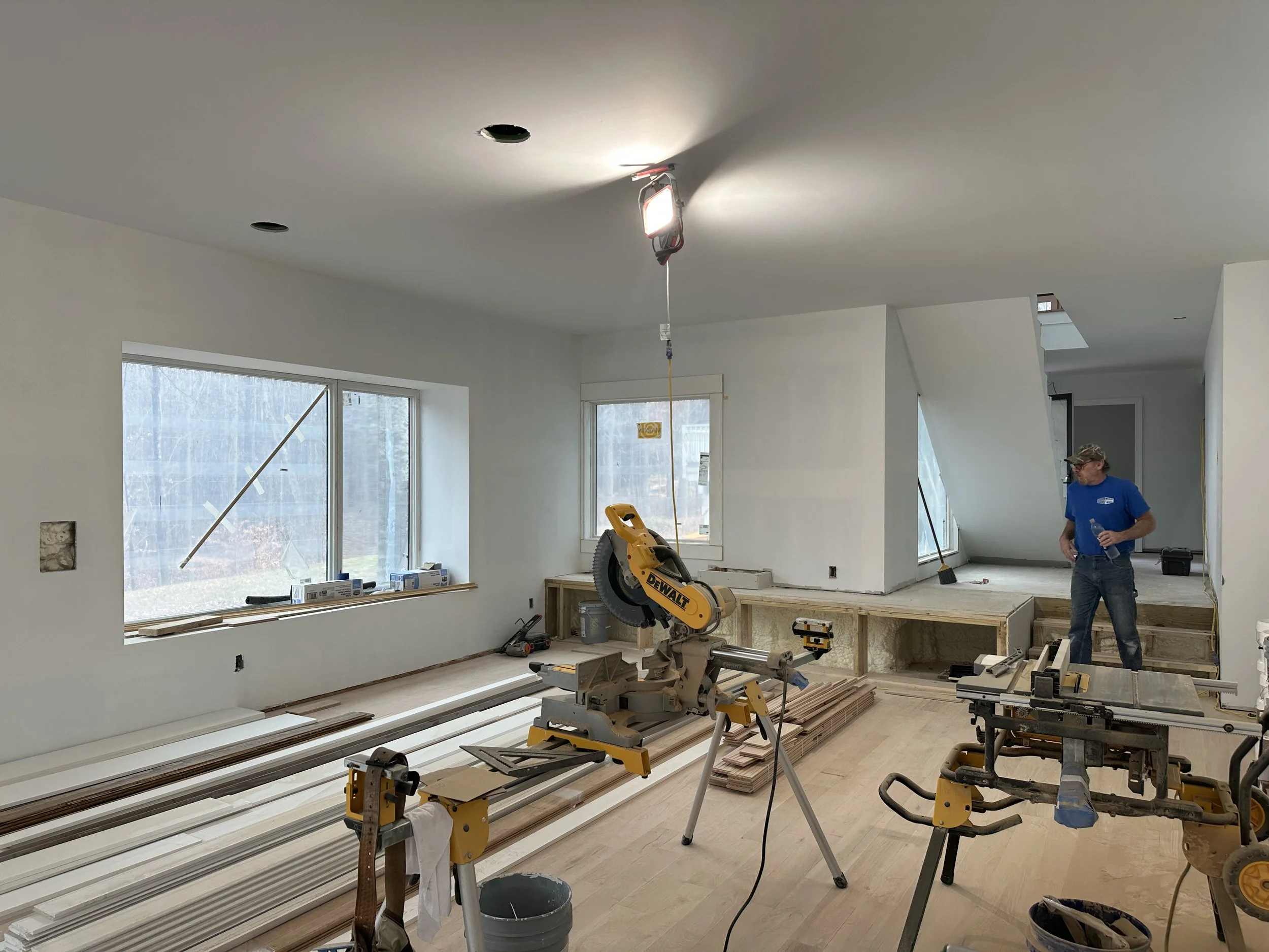 Construction progress