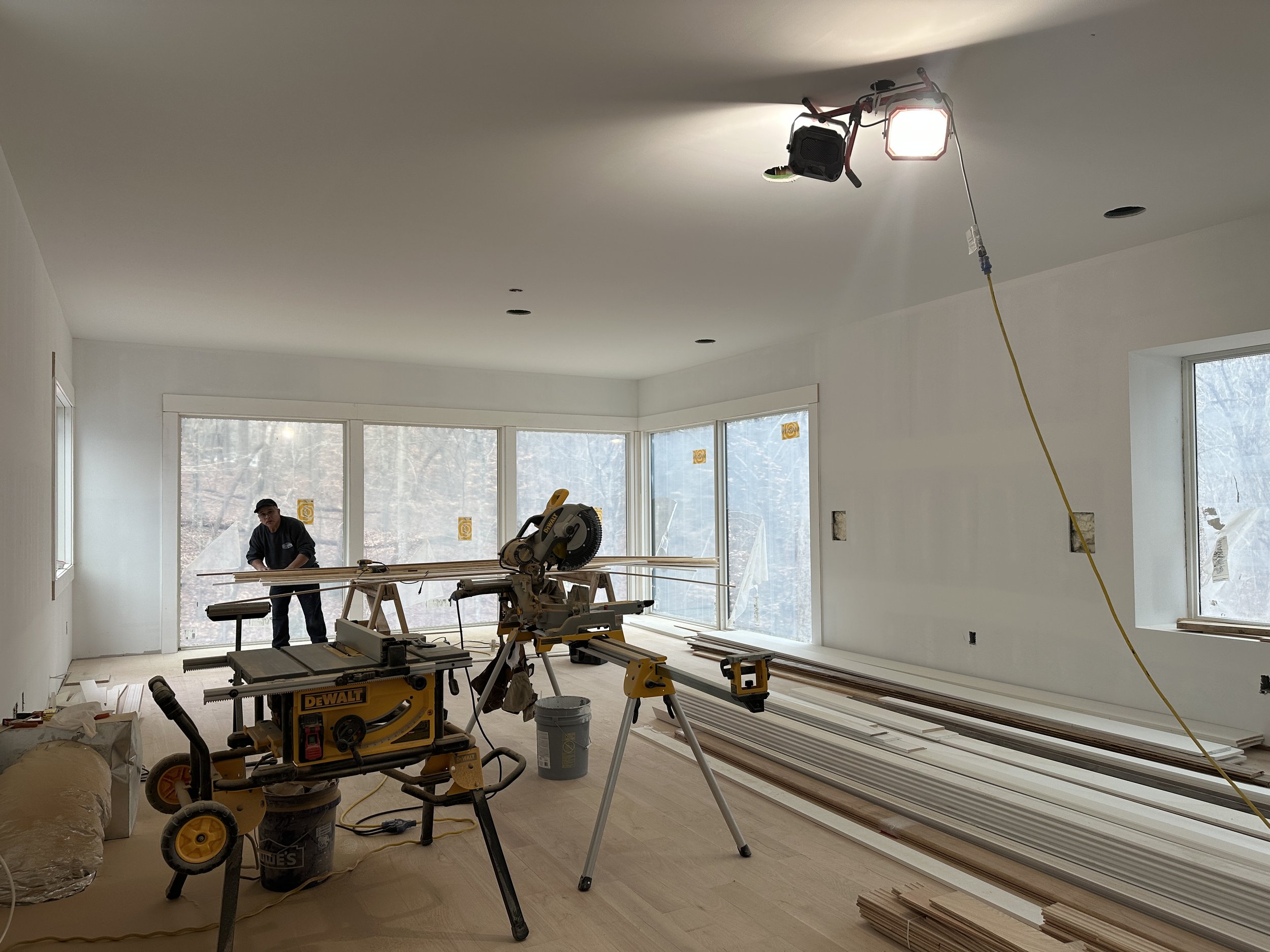 Construction progress