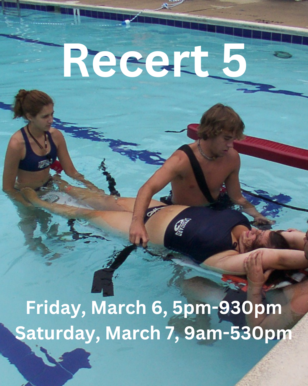 Recertification Lifeguard Training - R5 - 3-6-2026 & 3-7-2026
