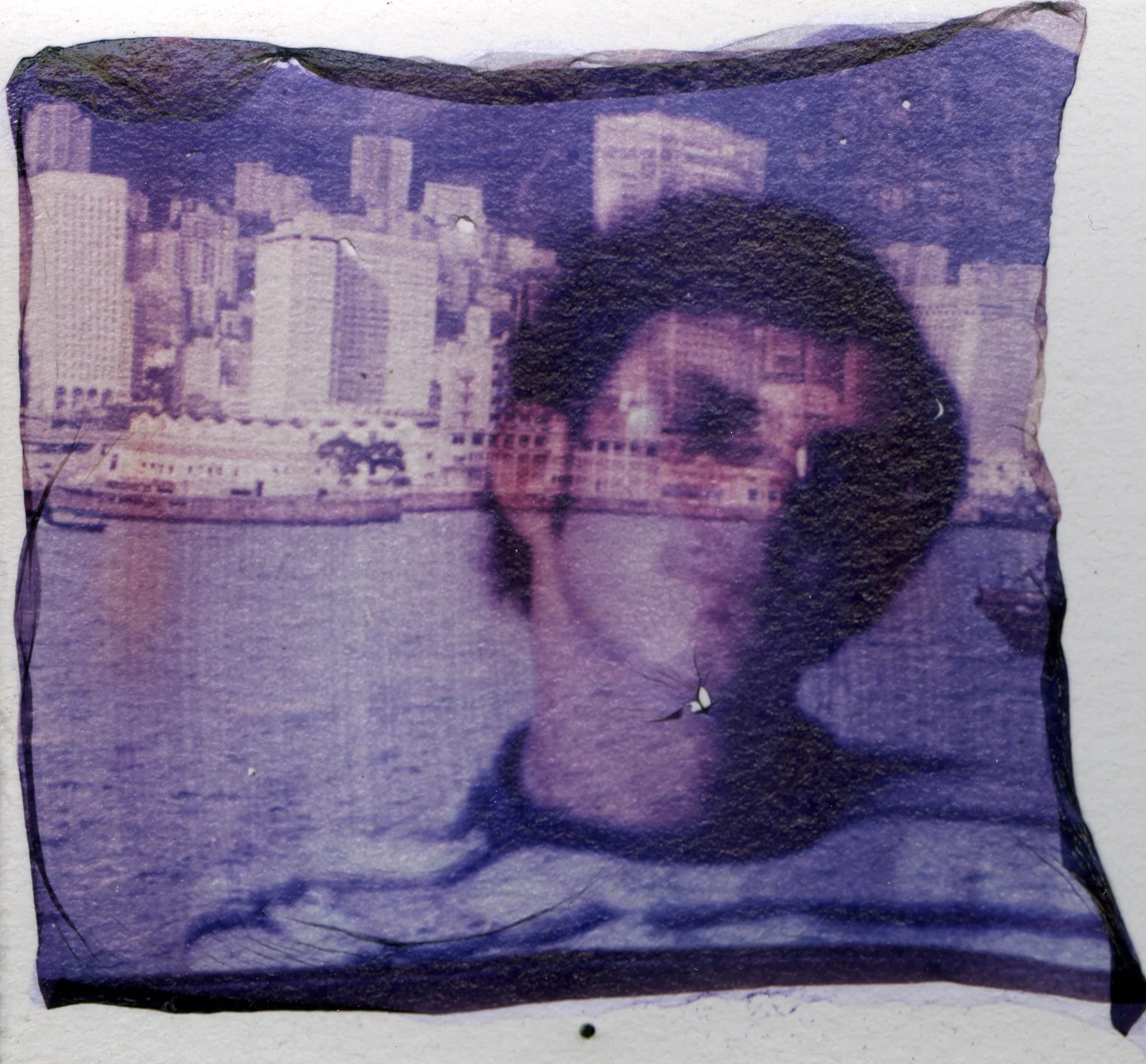 Untitled Emulsion Lift, 2006, Polaroid emulsion print