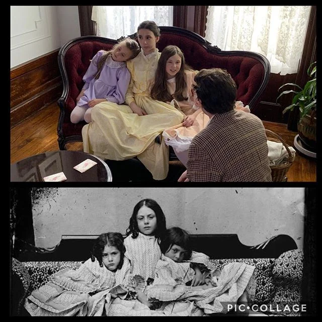 Recreating a photo from 1865, what do you think?
.
.
Charles Dodgson, aka, Lewis Carroll, took this photo of the Liddell girls, Alice was the namesake of his most famous work, Alice&rsquo;s Adventures in Wonderland. .
.
#tricornerproductions #film #f