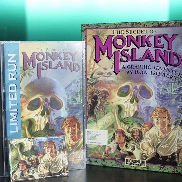 Picked up The Secret of Monkey Island for the Sega CD from @LimitedRunGames! I like that this comes in a jewel case instead of the cardboard original. I hope they can come to an agreement for more expensive titles in the future.

#sega #segacd #segaG