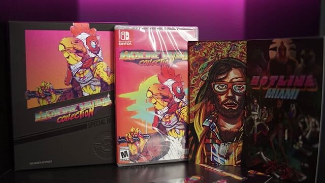 The Hotline Miami collection for the Nintendo Switch is 🔥
Really love the effort that is put into these games from Special Reserve Games.

#nintendo #gamecollecting #gaming #NintendoSwitch #switch #switchgames #hotlinemiami #devolverdigital #special