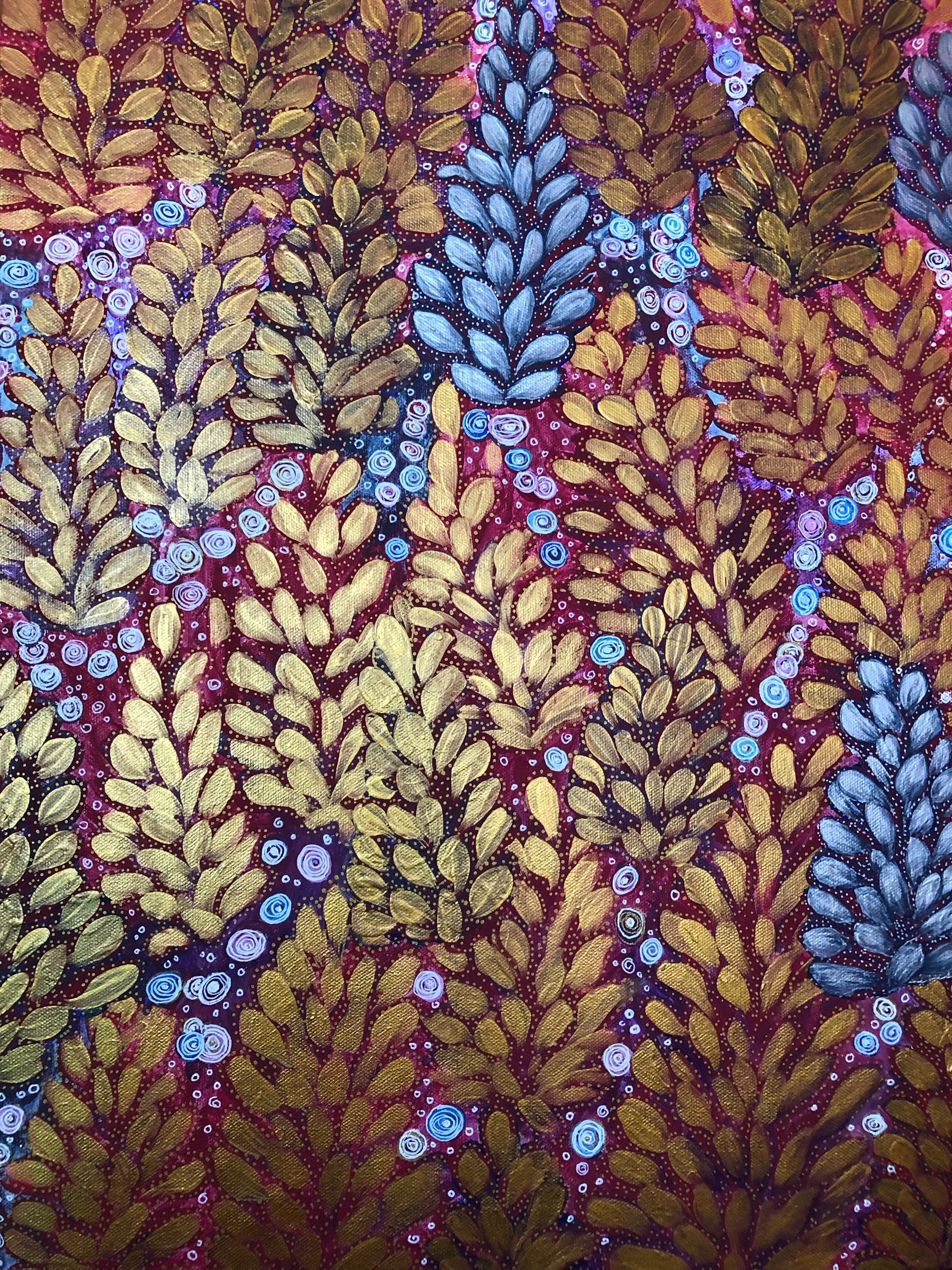 “Effervescence“ - detail [36x24 - Acrylic on canvas]