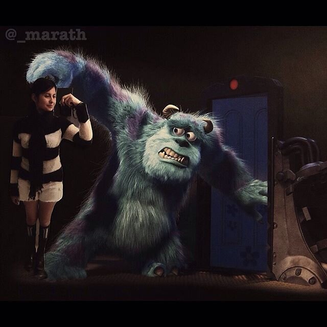 Y1.16 #marathINSIDE Monsters, Inc. (2001) : When your hot date from Craigslist decides it is time for you to go ‘cause u is 2 freaky.