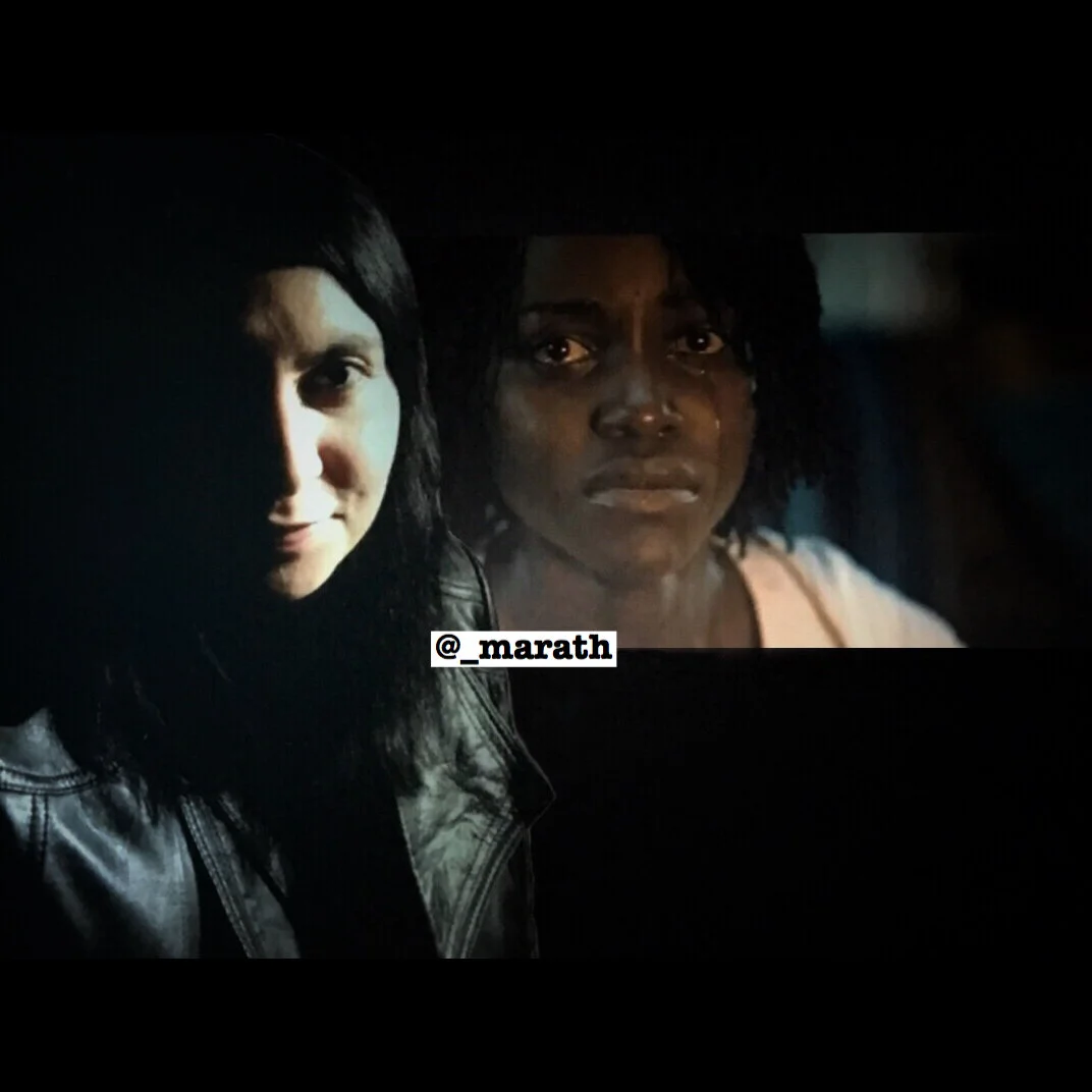 Y2.10 #marathINSIDE Us (2019) : With Adelaide, hoping our clones don’t come and try any funny business.