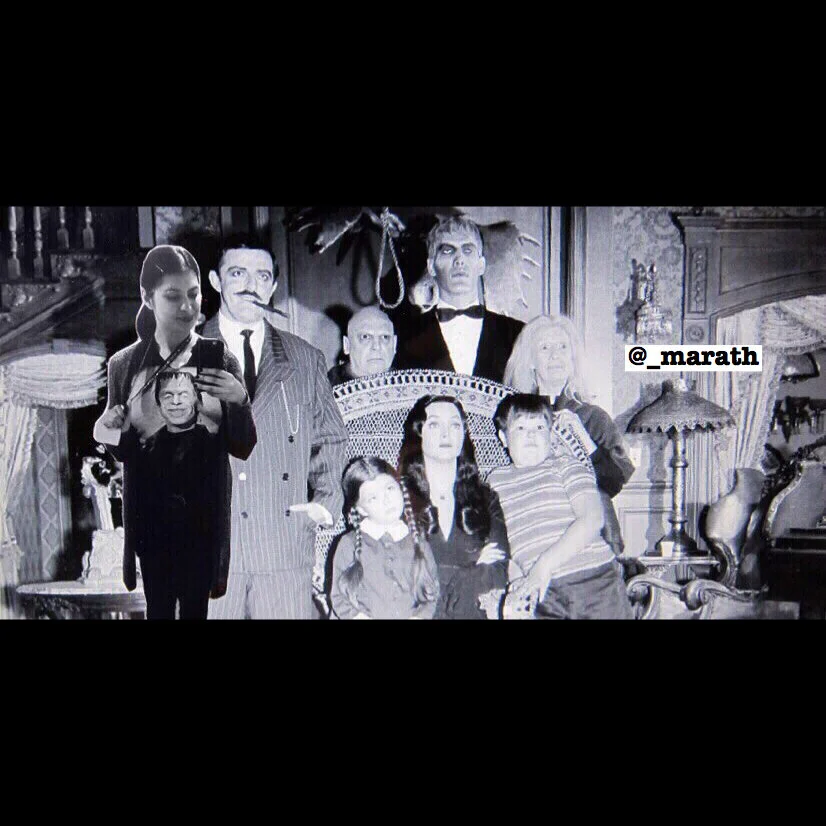  Y2.11 #marathINSIDE  The Addams Family TV Series (1964-1966) : Always the weirdo in the family. Never not having fun. 