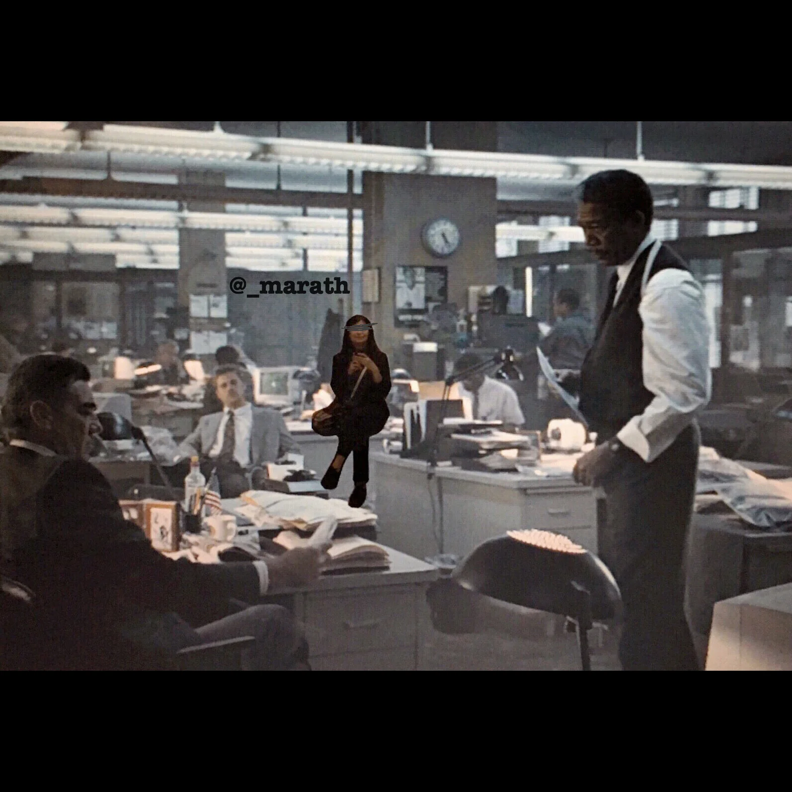  Y2.14 #marathINSIDE  Se7en (1995) : Another day at the office with Somerset and Mills.  