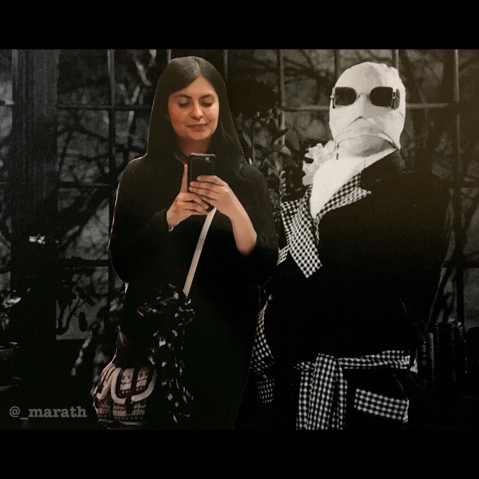  Y2.15 #marathINSIDE  The Invisible Man (1933) : Plotting mischief with my favorite megalomaniac, Dr. Jack Griffin.  