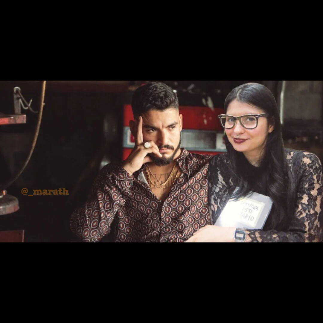  Y3.14 #marathINSIDE  The Tax Collector (2020) : Classic awkward family photo taken by la abuela when el primo esta de malas y no quiere sonreír. [Can all my Hispanic brothers and sisters relate, o la verdad no?] 