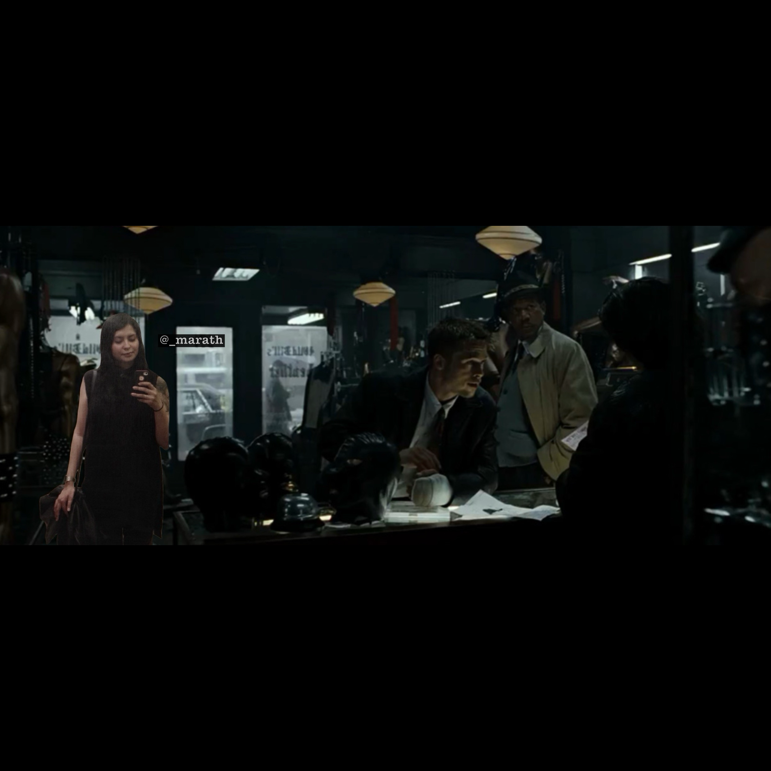  Y5.14 #marathINSIDE  Se7en (1995) : "Gentlemen, gentlemen... I'll never understand. All these books, a world of knowledge at your fingertips. What do you do? You play poker all night." —William Somerset 