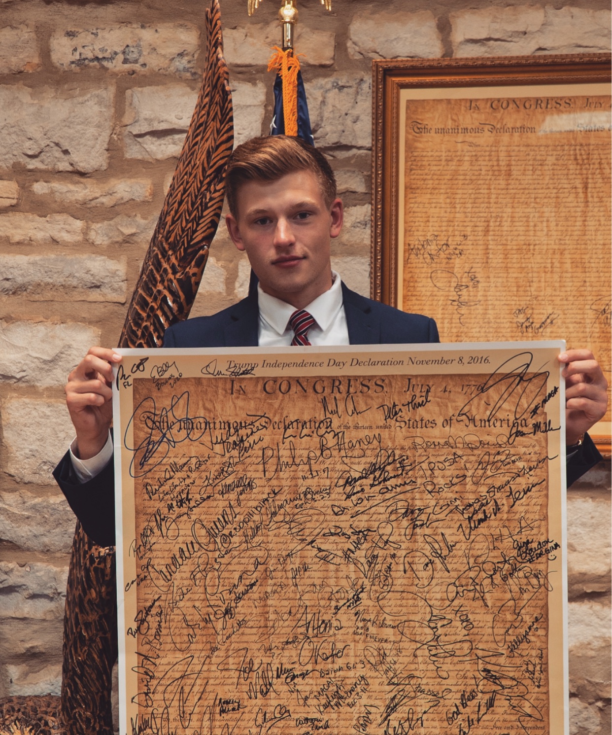 David Bruining, former Senior Editor of Turning Point USA’s News Department