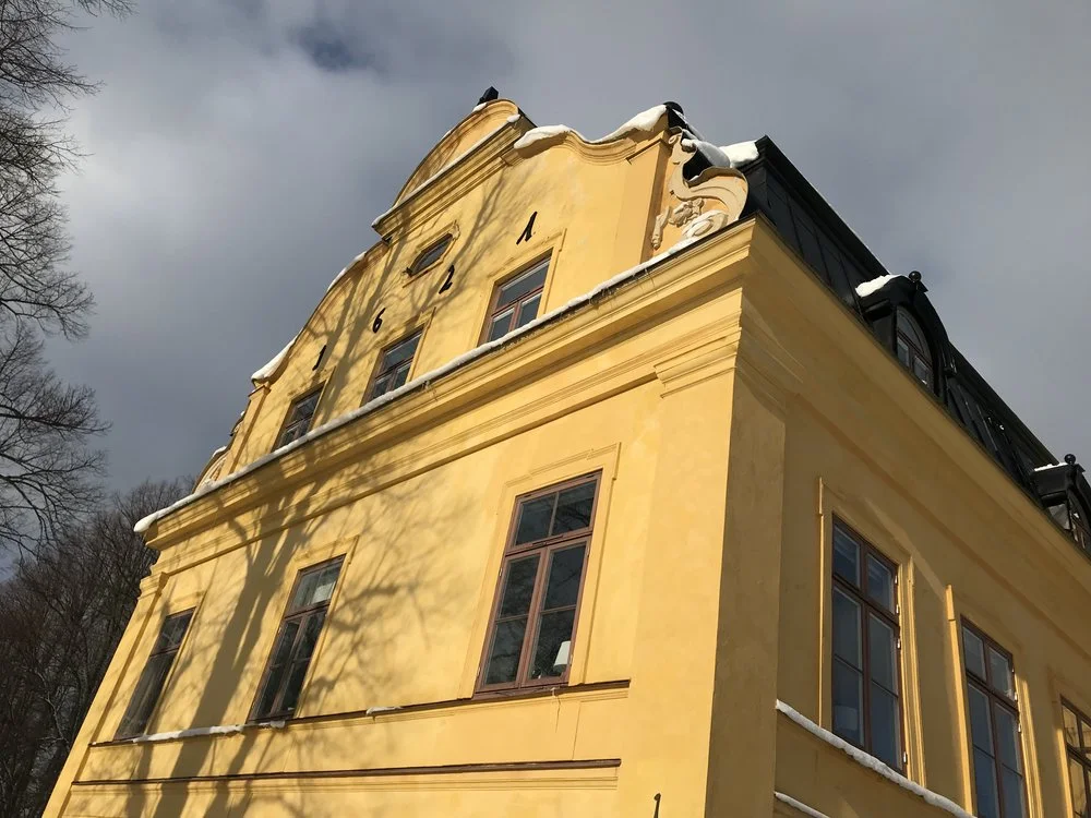 Porträtt av Gabriel Gustavsson Oxenstierna, oljemålning tillskriven Cornelius Arendtz . Nationalmuseum.