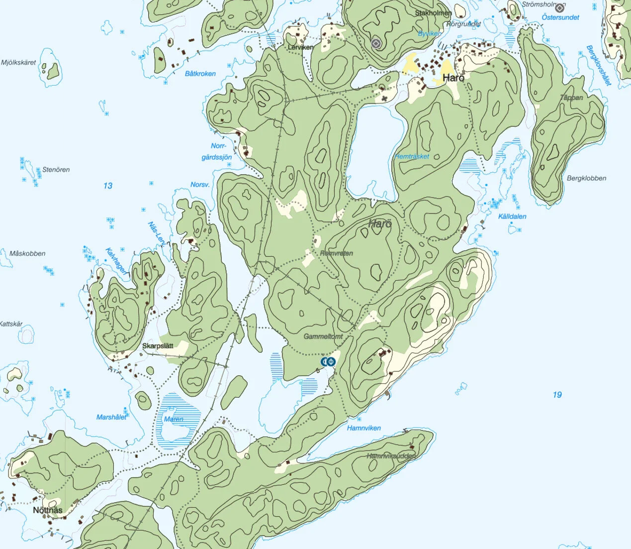 harö karta HARÖ — 1719