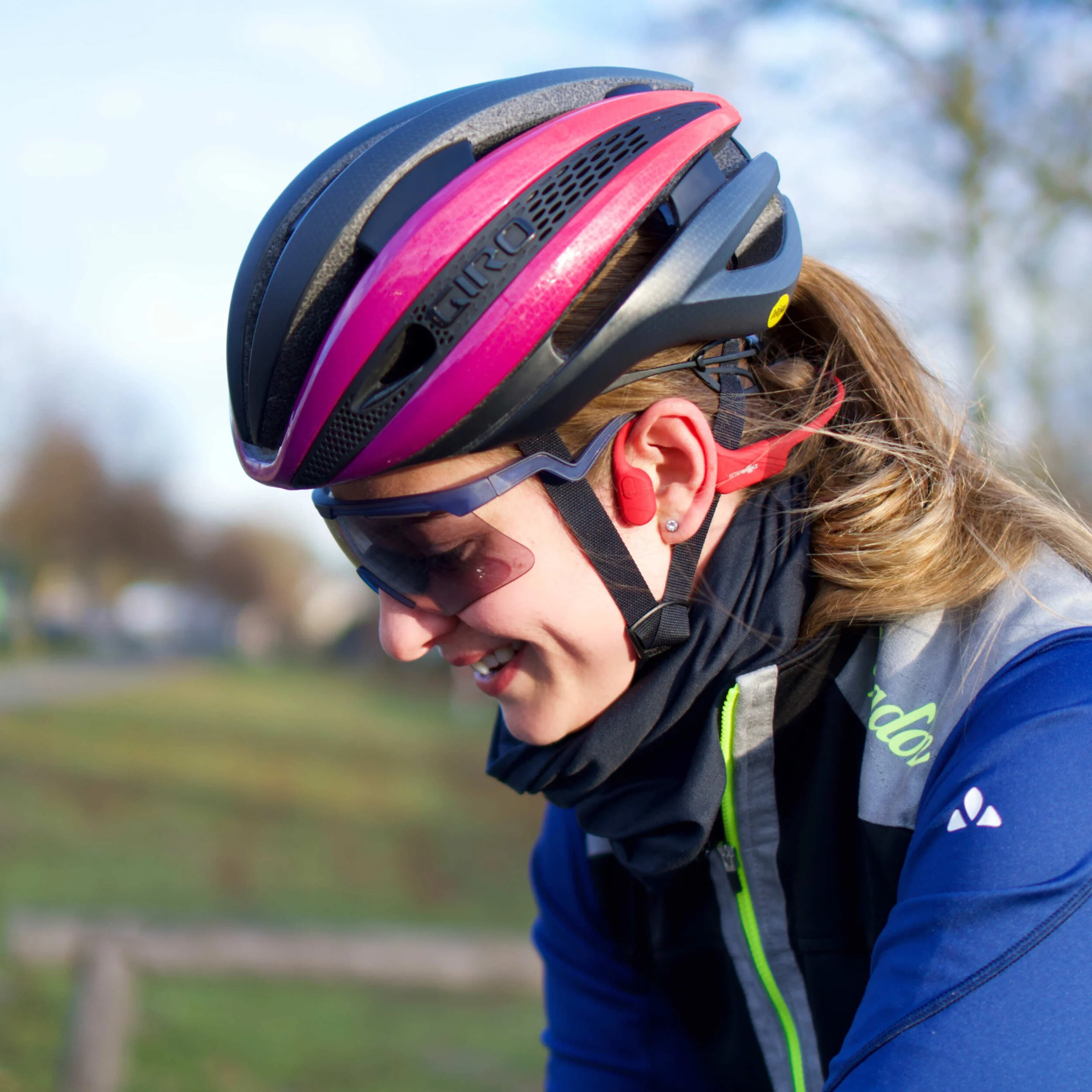 Aftershokz Bone Conduction Headphones Cycling Best Bone Conduction - Main Image