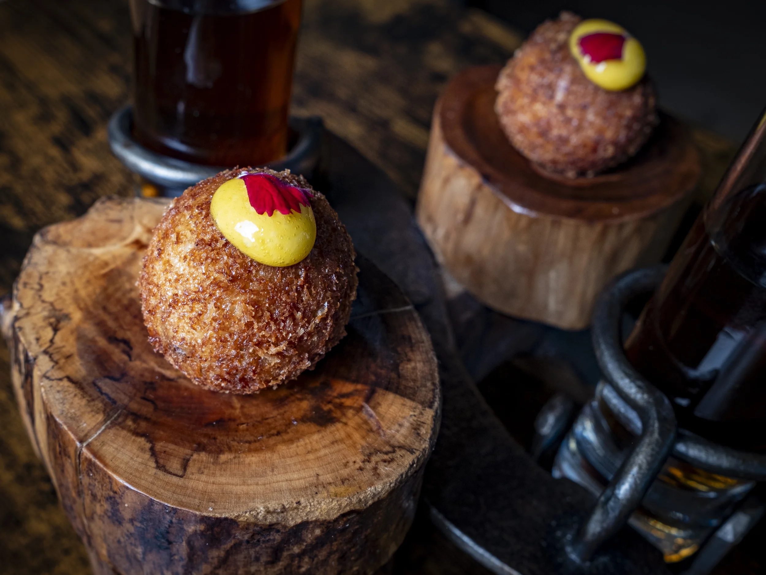 Croqueta casera de caza menor