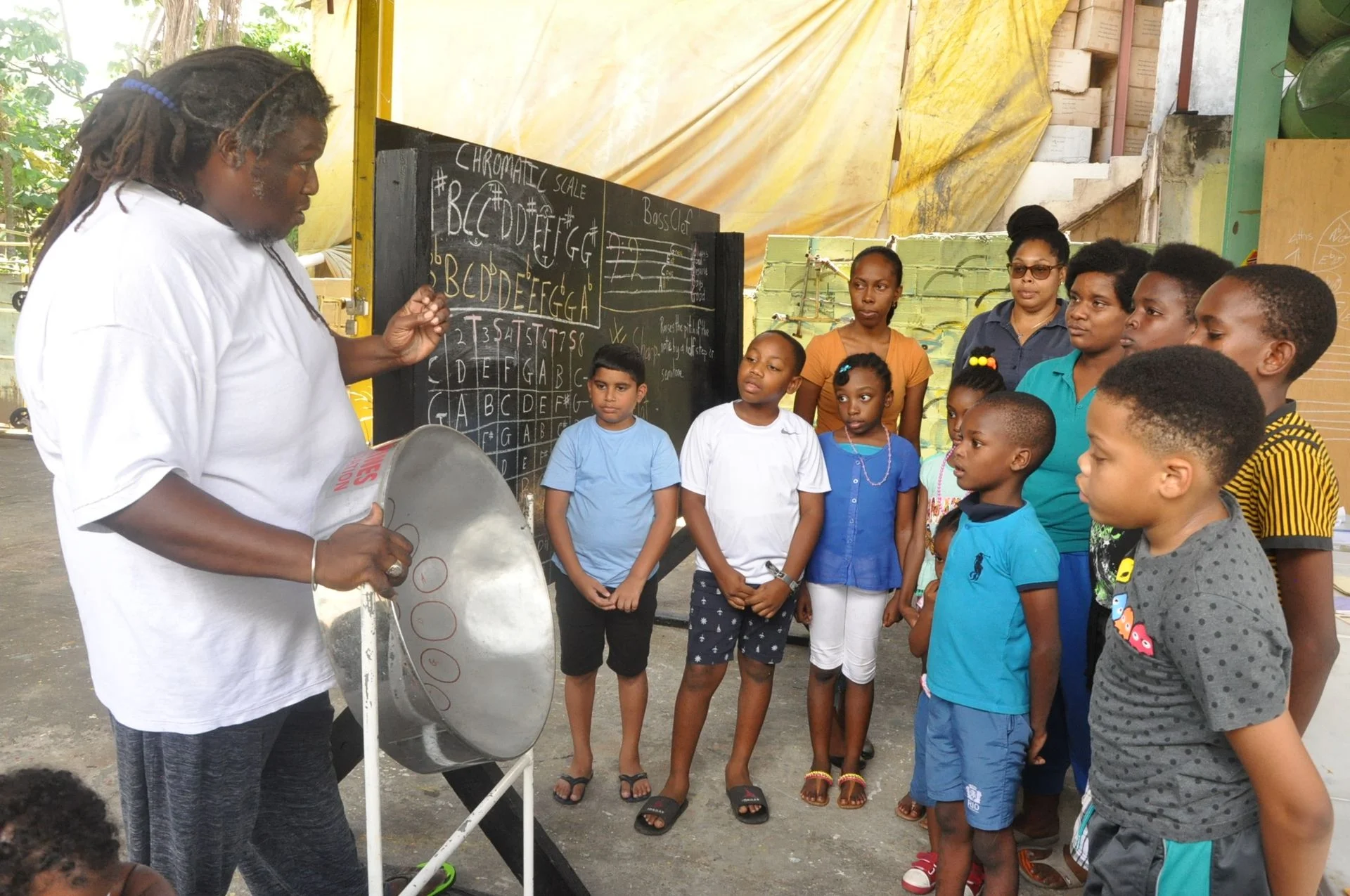 Pan camp to keep youths off the streets