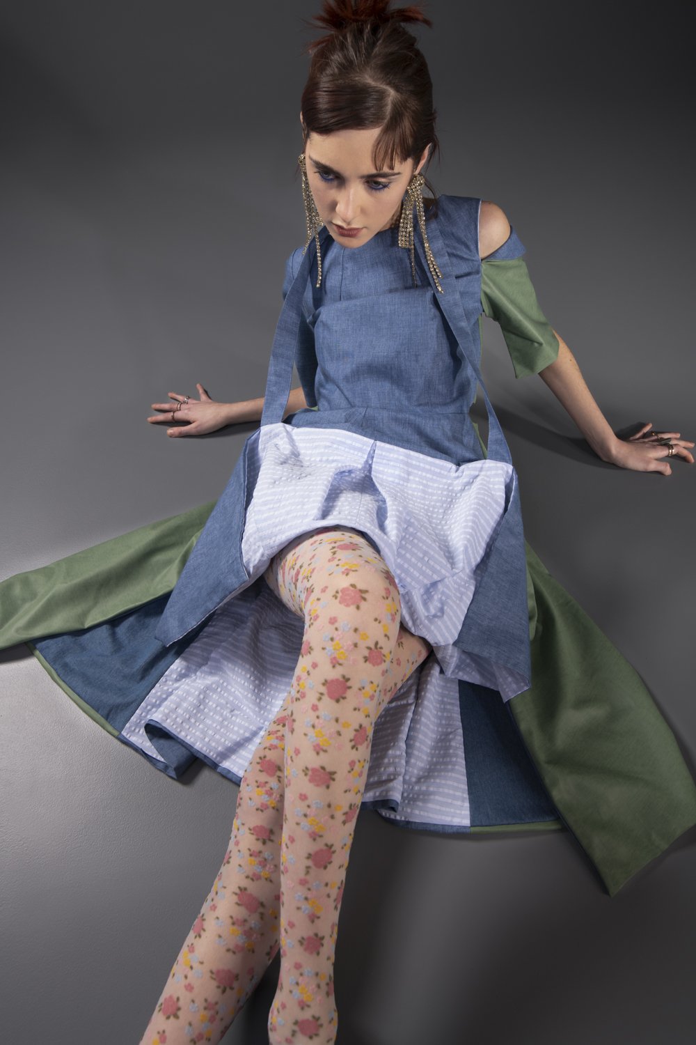 Denim Cotton Dress  Orla Langan