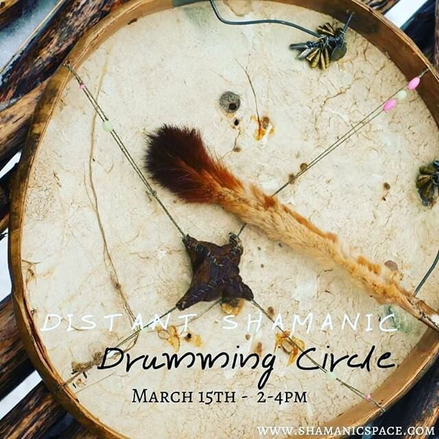 Dear friends, In these challenging times and with your health in mind, we have decided not to hold the drumming circle this month. Instead, Michele will be drumming from 2pm until 4pm on Sunday and we invite you to drum, rattle or journey from your h