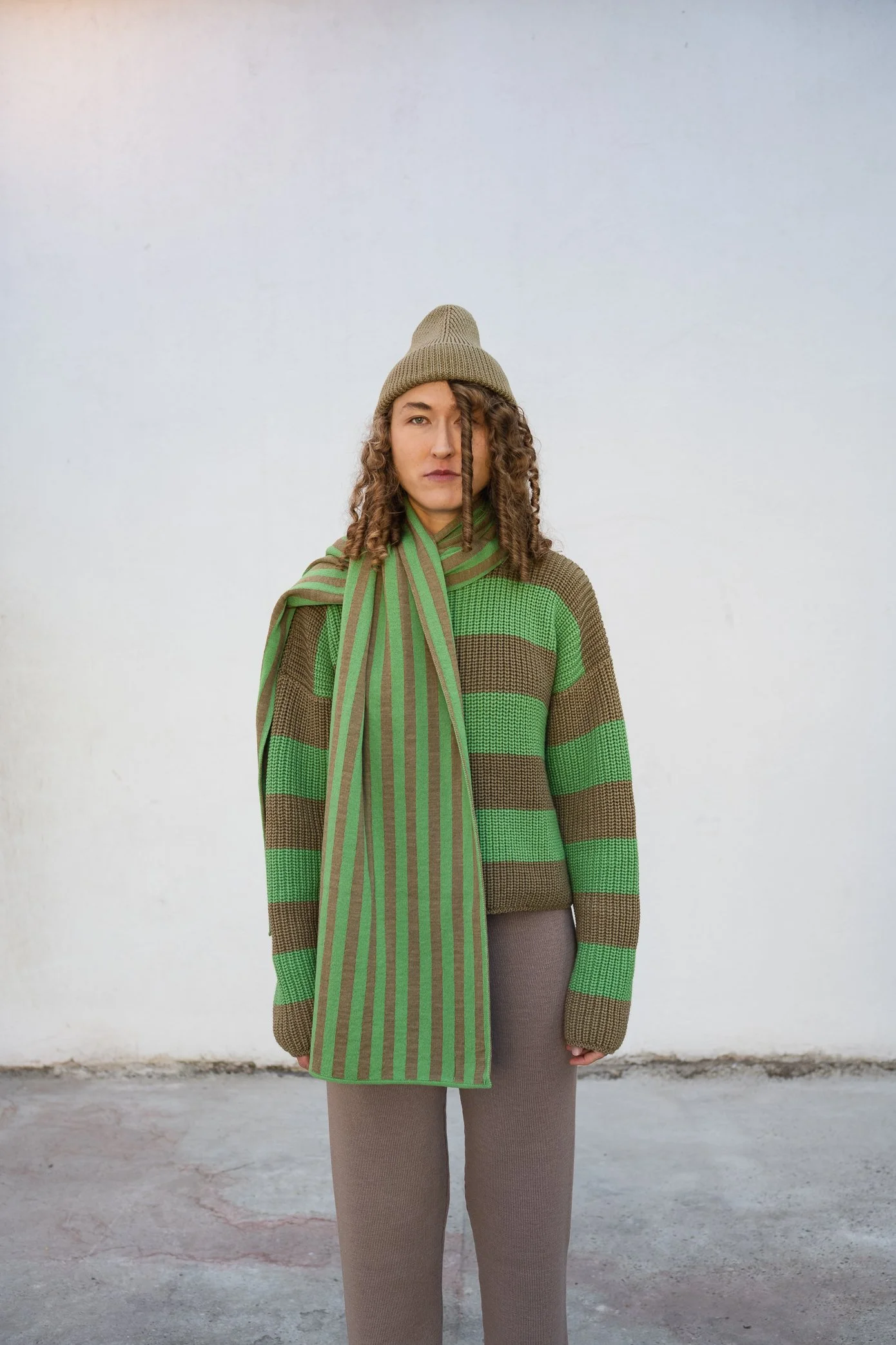 Jumper Leontyne olive/kelly green