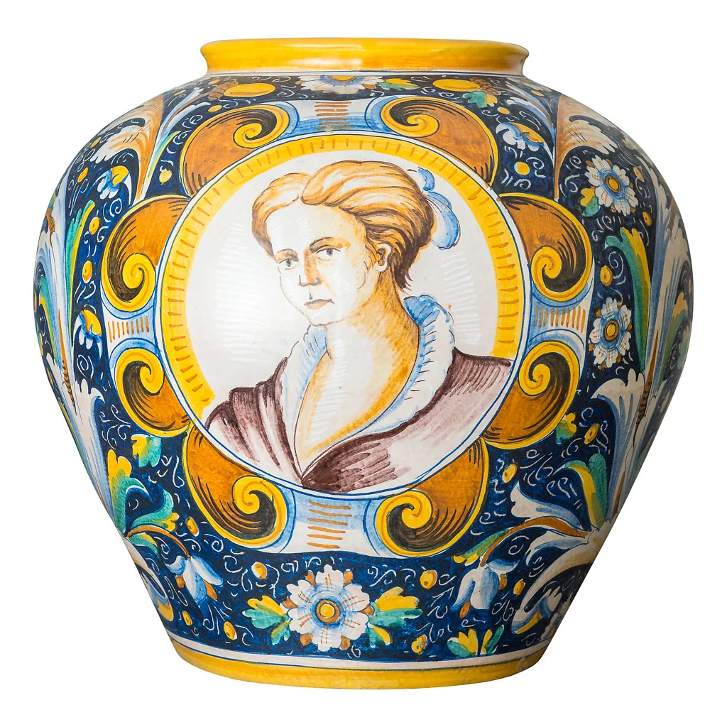 NR. 30, CAROTTI & BETTUCCI, VASE, ONE OF A KIND, 45x41cm, TUSCANY, 60's